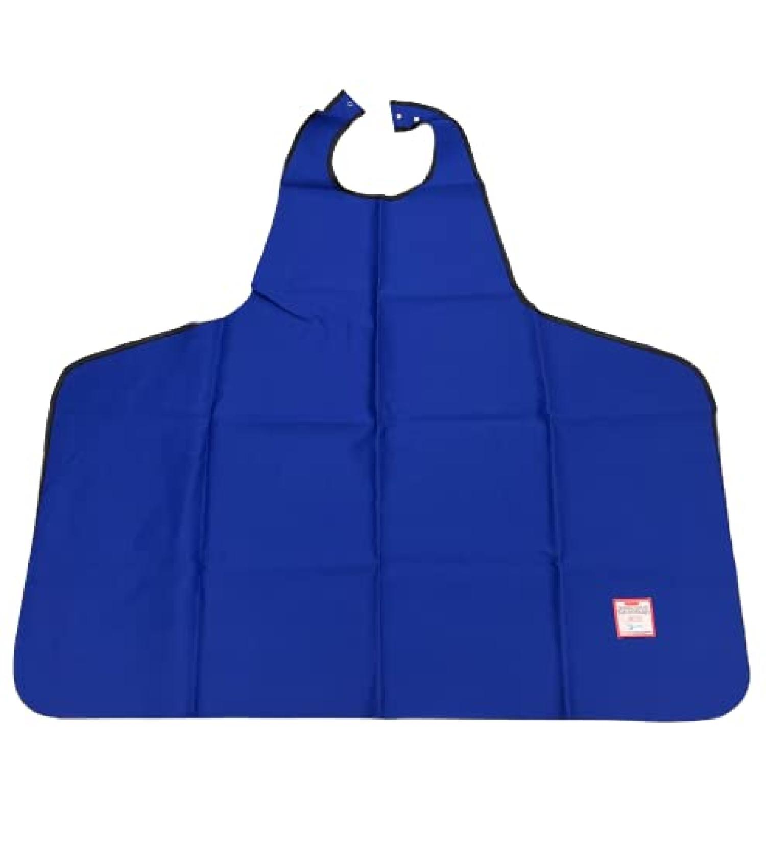 Thorpe Mill Smoking Apron - Fire Retardant - Wheelchair Accessories - Care Home Safety Blue One Size