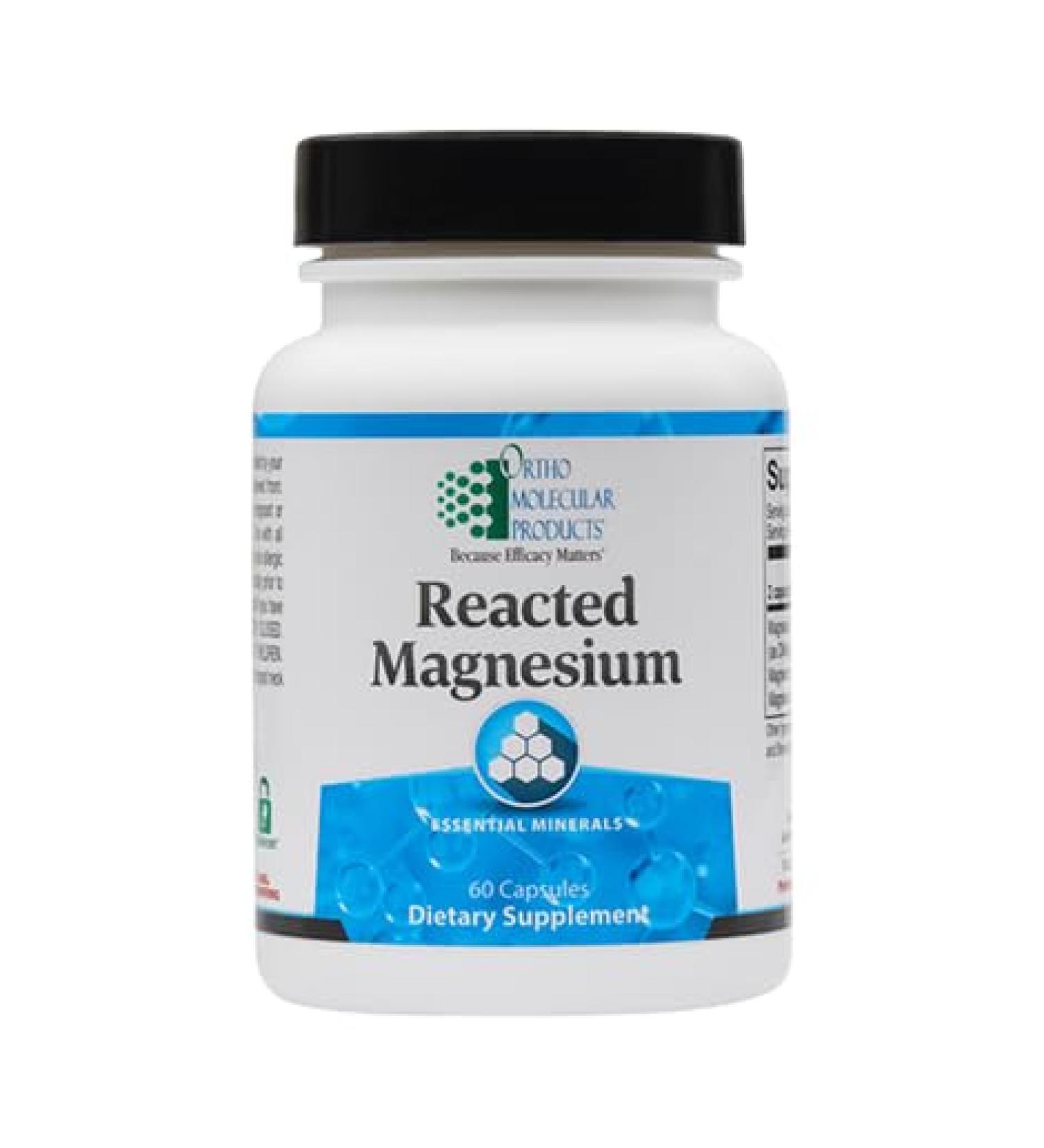 Ortho Molecular Reacted Magnesium - 60 Capsules