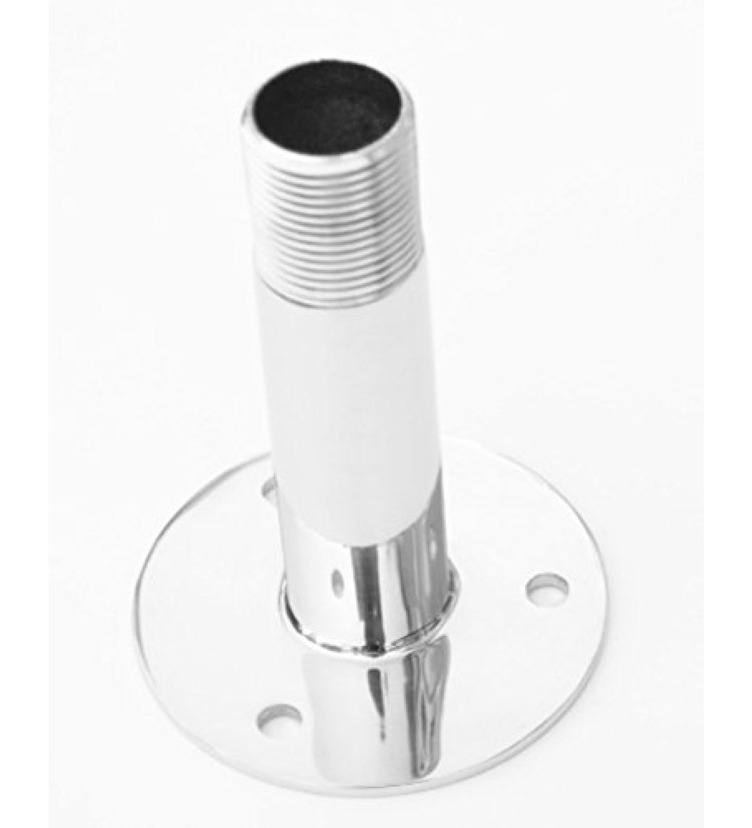 Marine Grade Stainless Steel 316 Antenna Mount Base 4"- Long