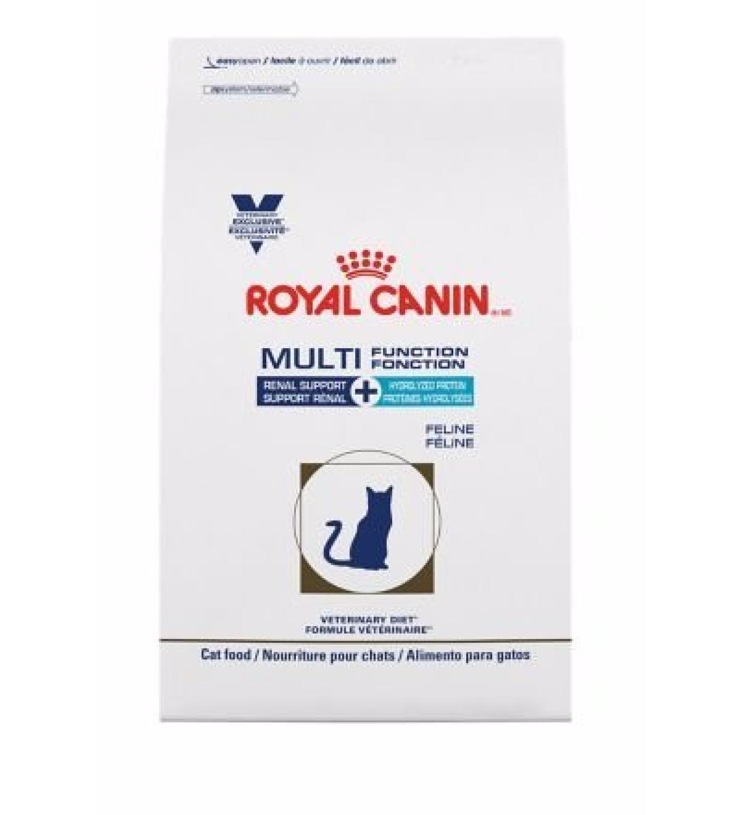 Royal Canin Veterinary Diet Feline Multifunction Renal Support + Hydrolyzed Protein Dry Cat Food, 6.6 lb