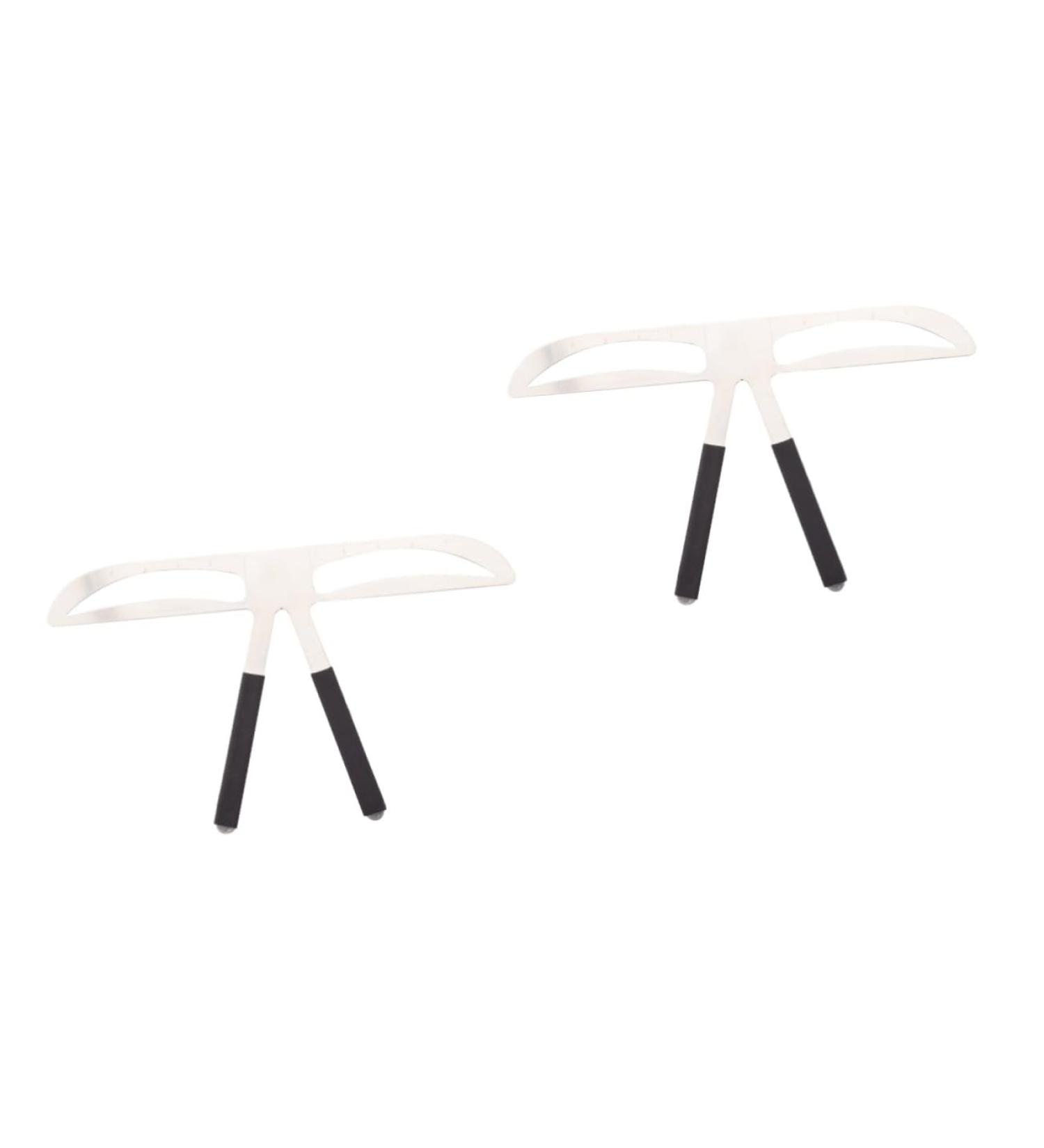 Didiseaon 2pcs Tools Grooming Stencil Three-point Eyebrow Ruler Brow Stencils Mold Eyebrow Shape Calipers Miss mediumx2pcs As Shownx2pcs - Buy Online on GoSupps.com