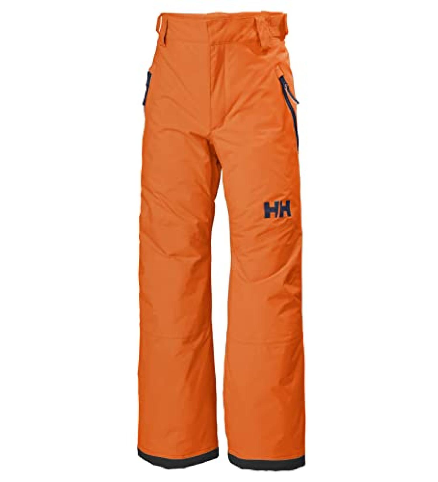 Helly-Hansen unisex-child Juniors Legendary Pant 278 Neon Orange 14