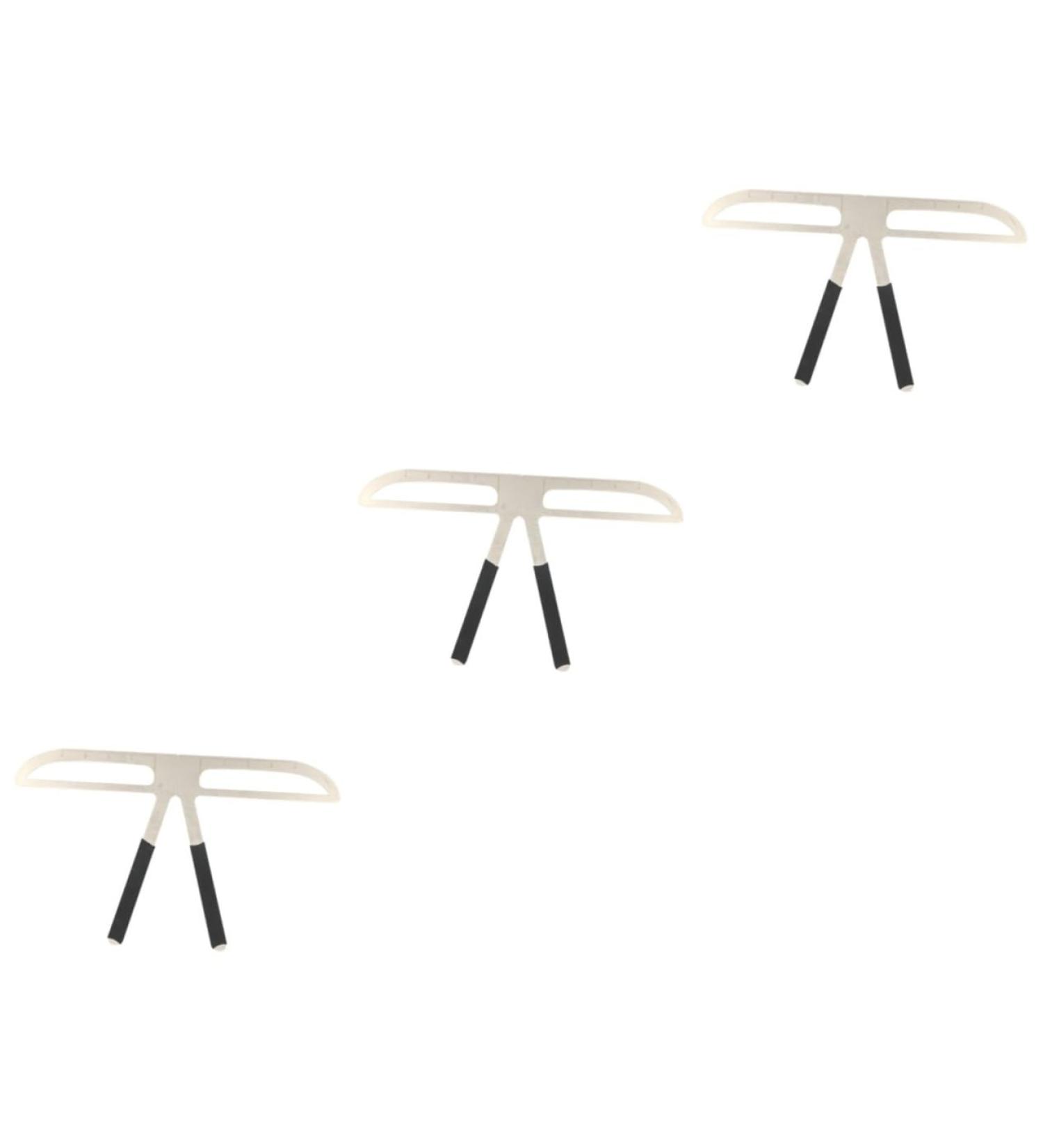 FOMIYES 3pcs T Tool Eyebrow Template Stencils Eyebrow Ruler Eyebrow Drawing Tool Eyebrow Card Eyebrow Shape mediumx3pcs As Shownx3pcs - Buy Online on GoSupps.com
