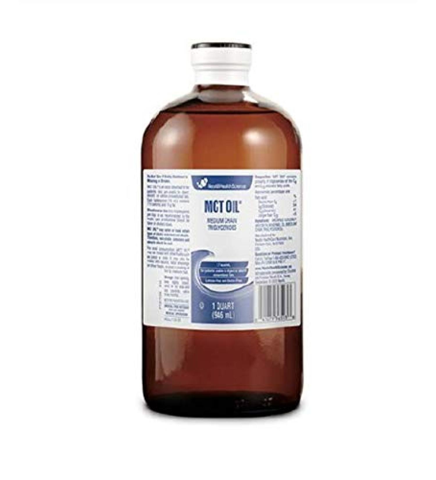 Nestle Healthcare Nutrition Inc 8503651300Ea Mct Oil Medium Chain Triglycerides Unflavored 1 Qt Glass Bottle Nestle Healthcare Nutrition Inc - Bottle 1