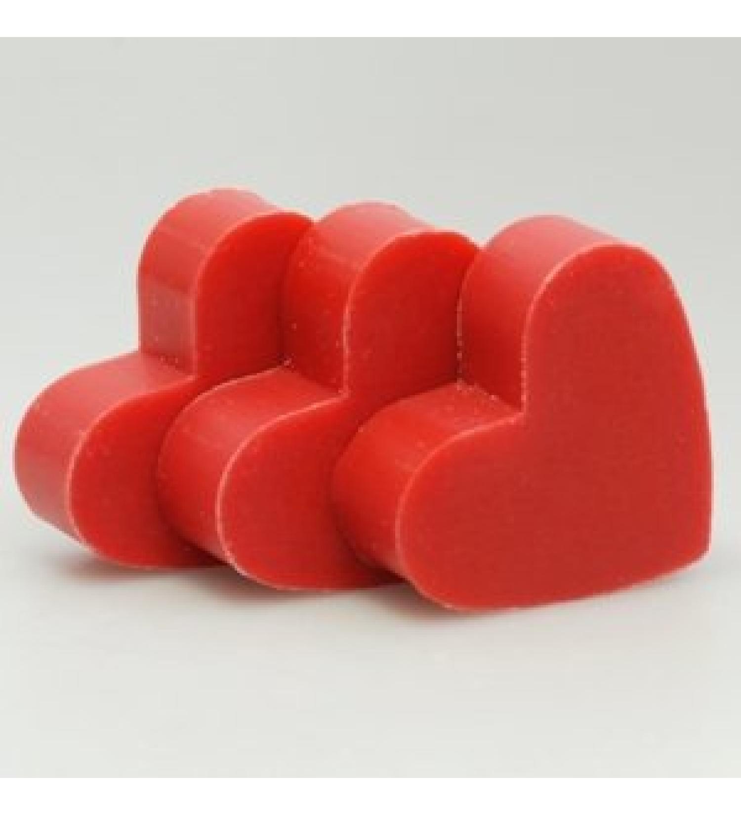 Florex GmbH Florex Sheep Milk Soap Pomegranate Heart 23 g Pack of 4