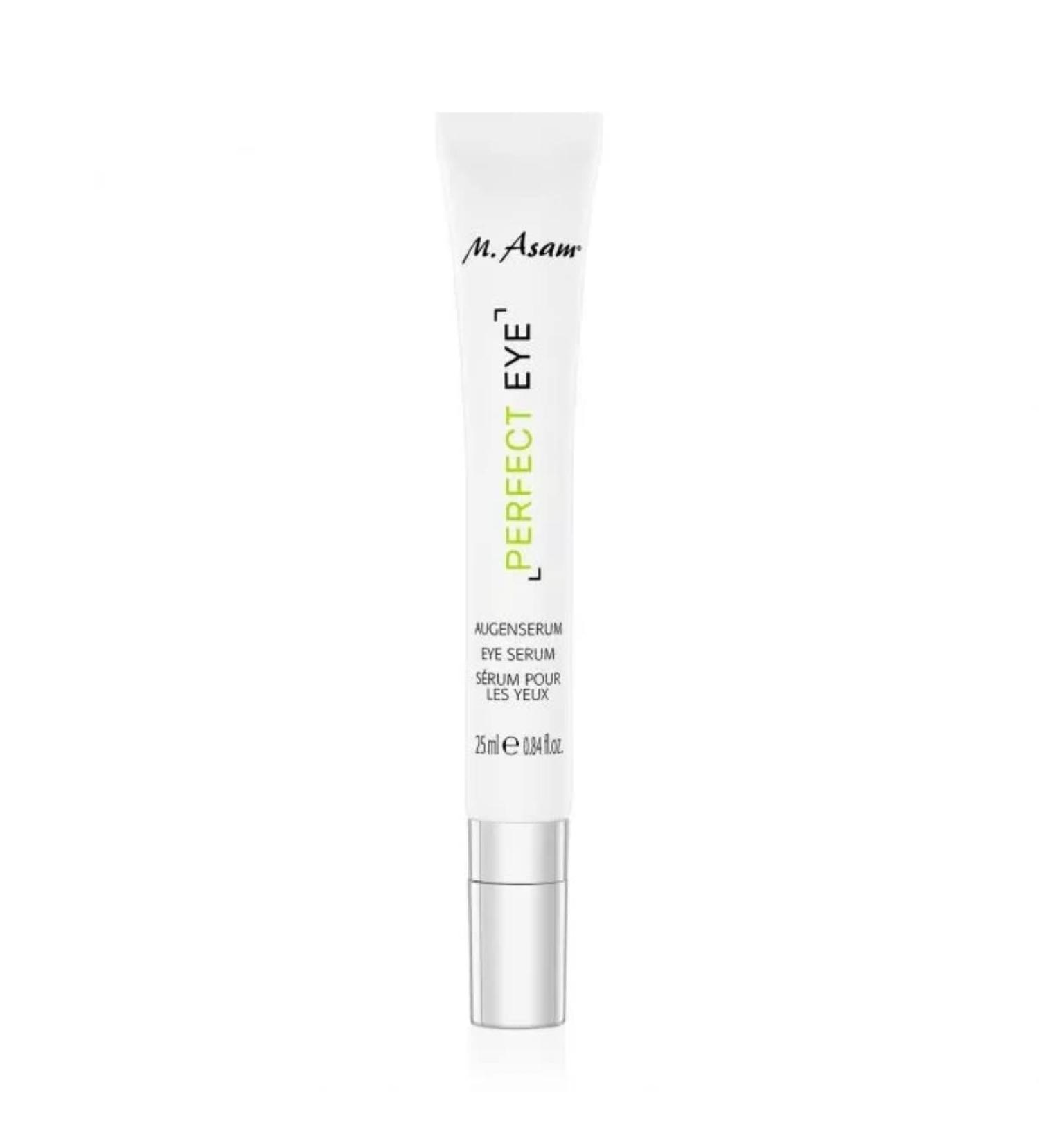 M. Asam Perfect Eye Serum with Grapeseed Oil & Hyaluronic Acid - Anti-Aging Eye Gel | Instant Eye Lift, Reduce Fine Lines, Wrinkles & Dark Circles | Refreshing & Cooling Formula - 0.84 Fl Oz - Buy Online on GoSupps.com