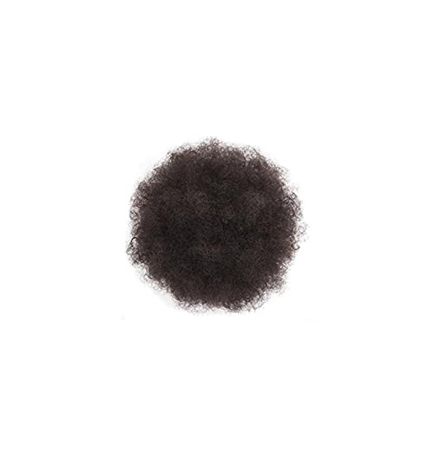Curly Afro Hair Bun Ponytail Extensions | Natural Synthetic Clip-In Hairpiece for Black Women - Buy Online on GoSupps.com