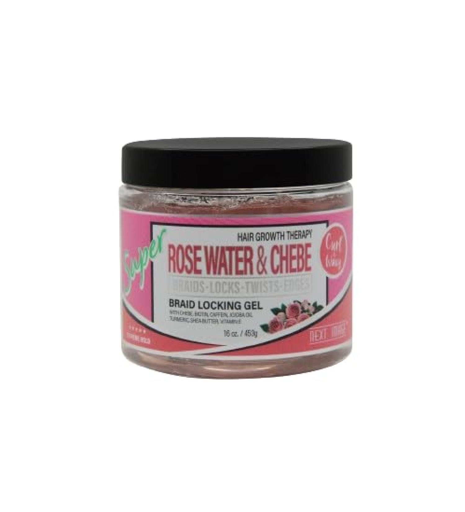 Braid Locking Gel Super Hold - NEXT IMAGE | Rose Water Formula for Perfect Braids & Long-Lasting Styles - Buy Online on GoSupps.com