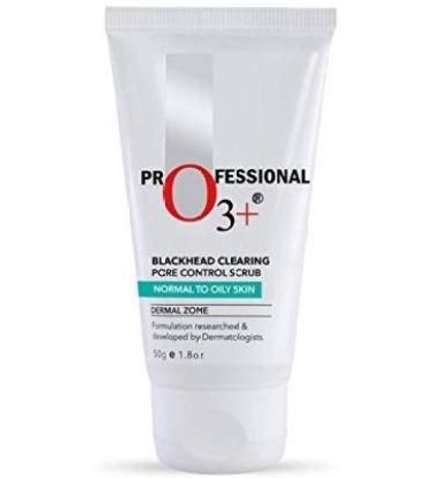O3+ Ultra Clean Blackhead Clearing Pore Control Scrub for Oily Skin 50g