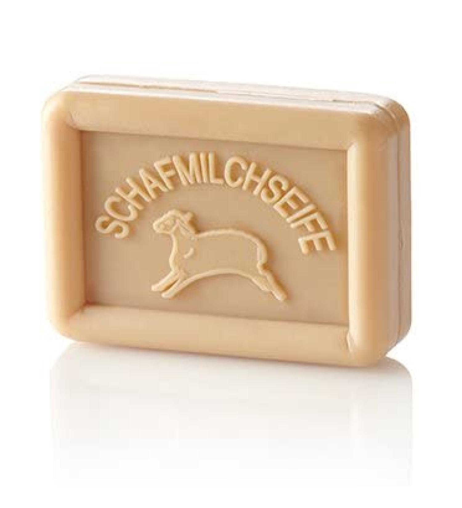 Ovis sheep's milk soap 100g -hemp oil cleaning and care with sheep's milk in pap Packaging / zero waste without microplastics or mineral oil
