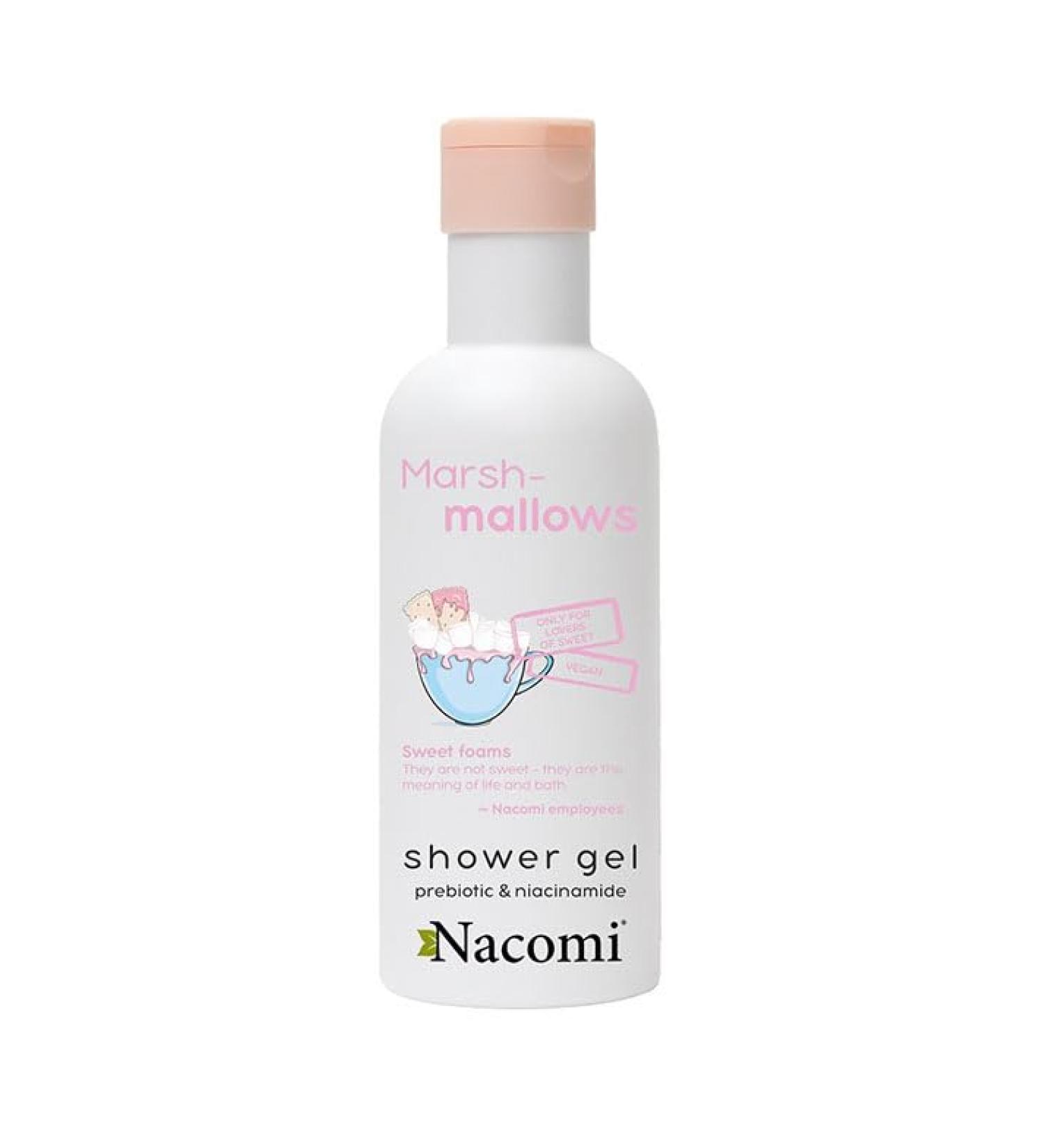 Nacomi Gel de Ducha Marshmallow: 300 ml