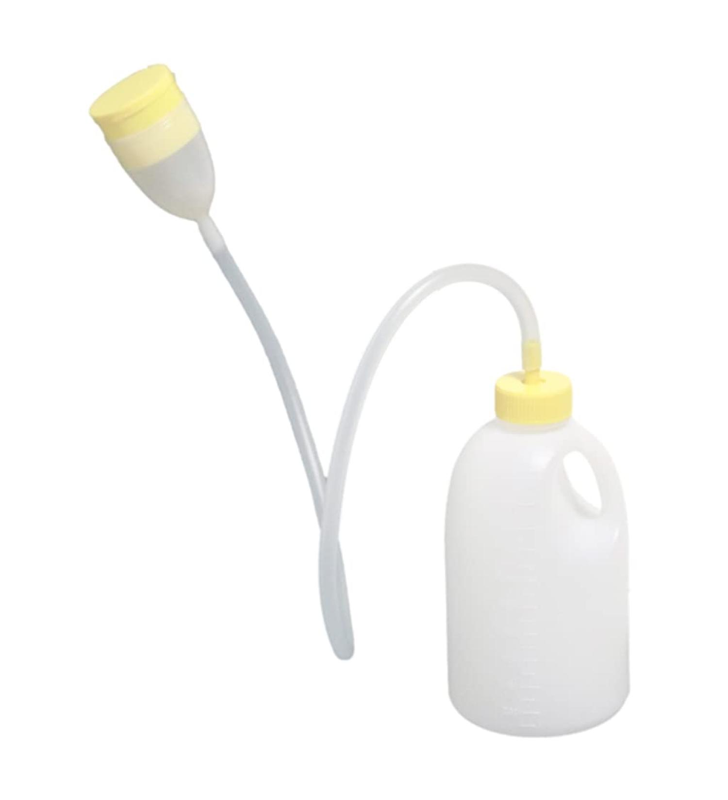 Unisex Potty Portable Pee Bottle 1700ml Large Capacity Male Female Reusable Urinals Outdoor Urine Collection Unisex Urinal Urination Device Travel Portable Toilet with Lid Spill - Buy Online on GoSupps.com