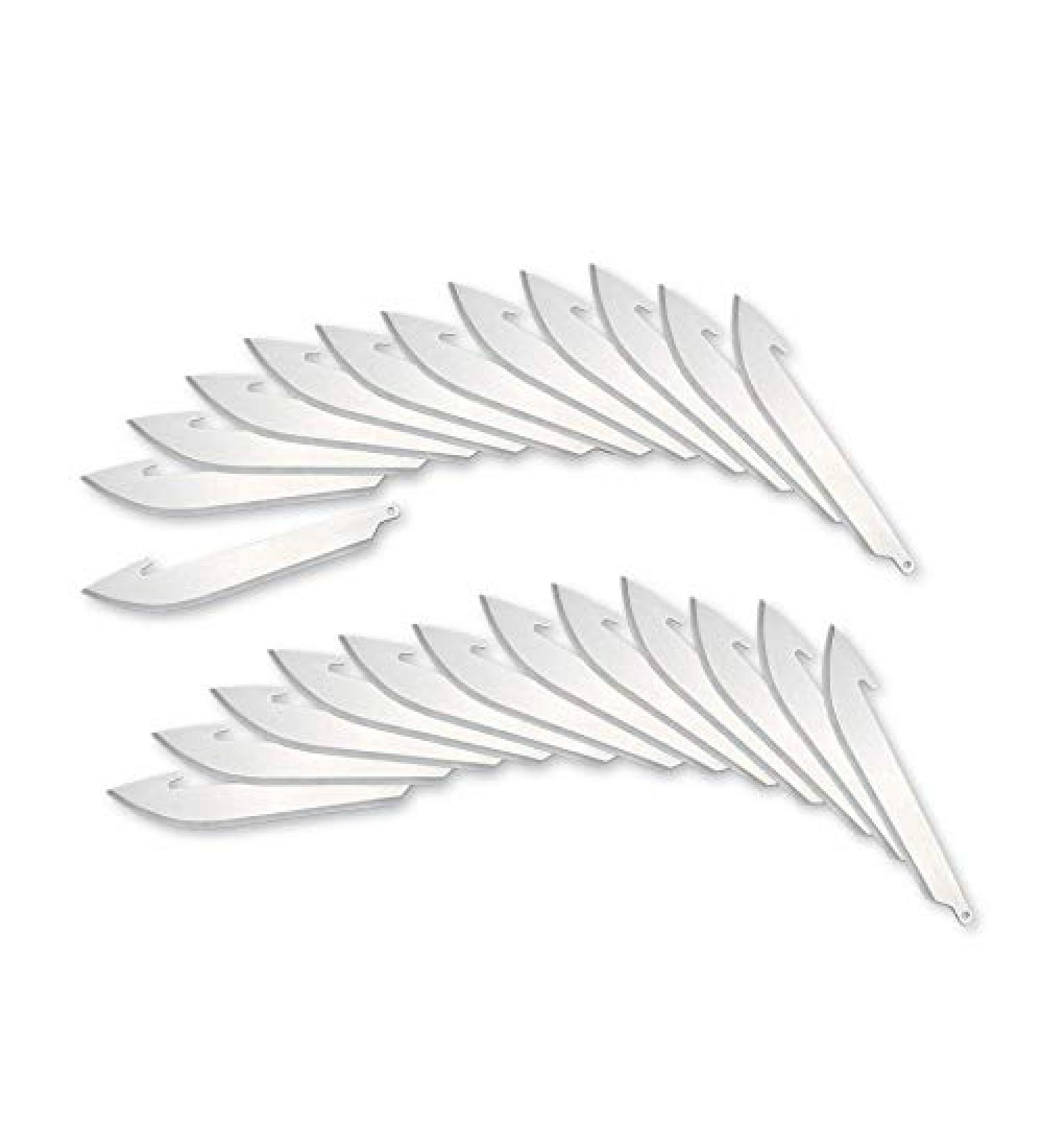 Outdoor Edge 24 Razor Blades 3.5 - Premium Quality Blades for Outdoor Adventures | International Shipping Available - Buy Online on GoSupps.com