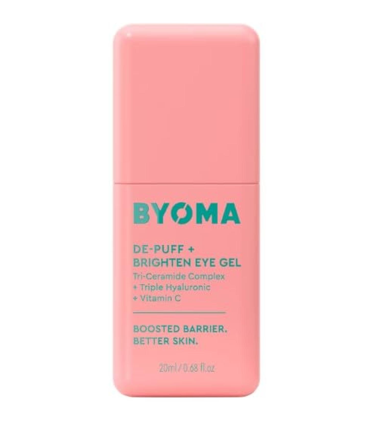 BYOMA Original | DE-PUFF + BRIGHTEN EYE GEL | Eye contour gel | 20ml | Vegan | by Bella - Buy Online on GoSupps.com