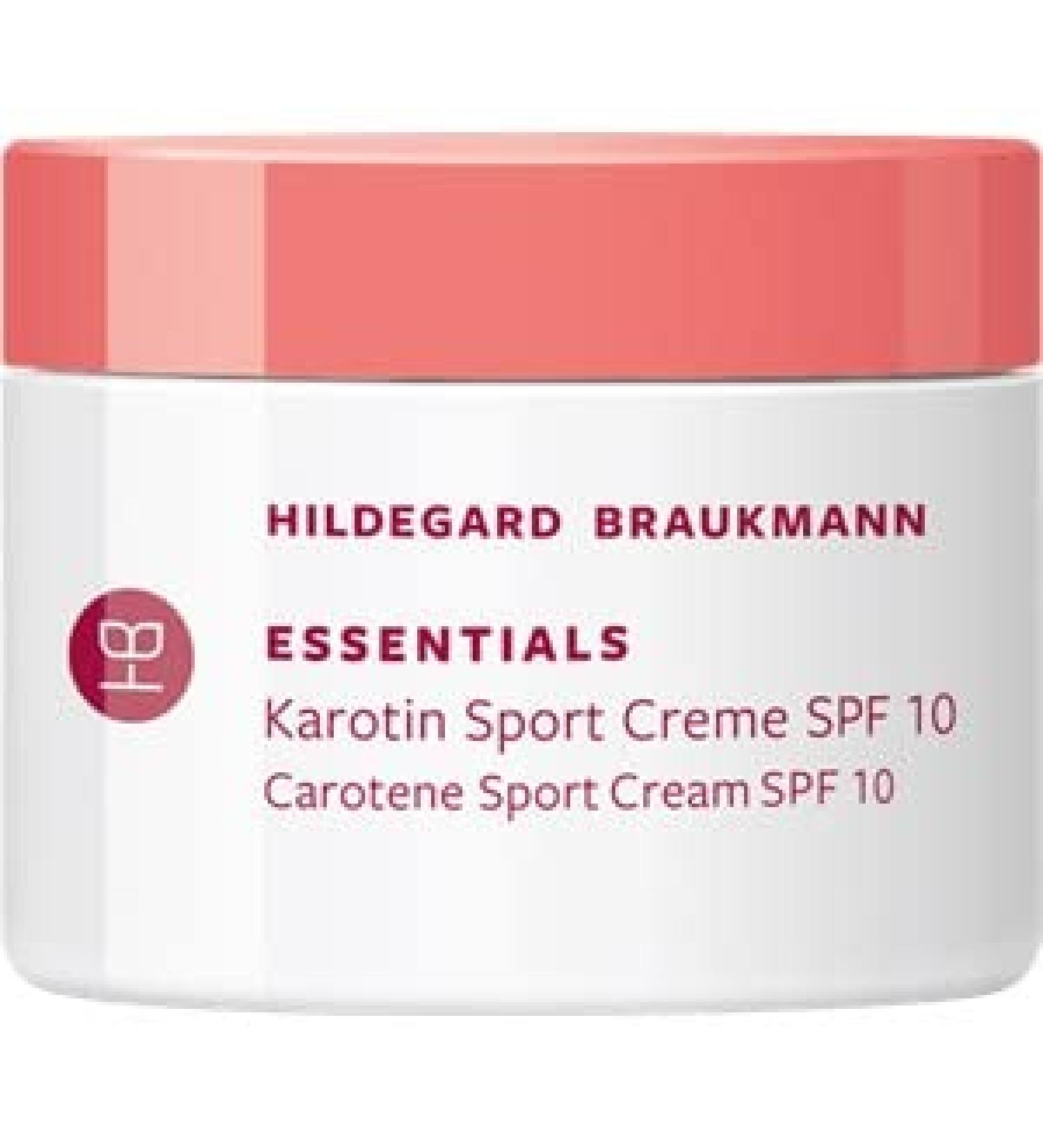 Hildegard Braukmann Carotene Sport Cream SPF 10 50 ml