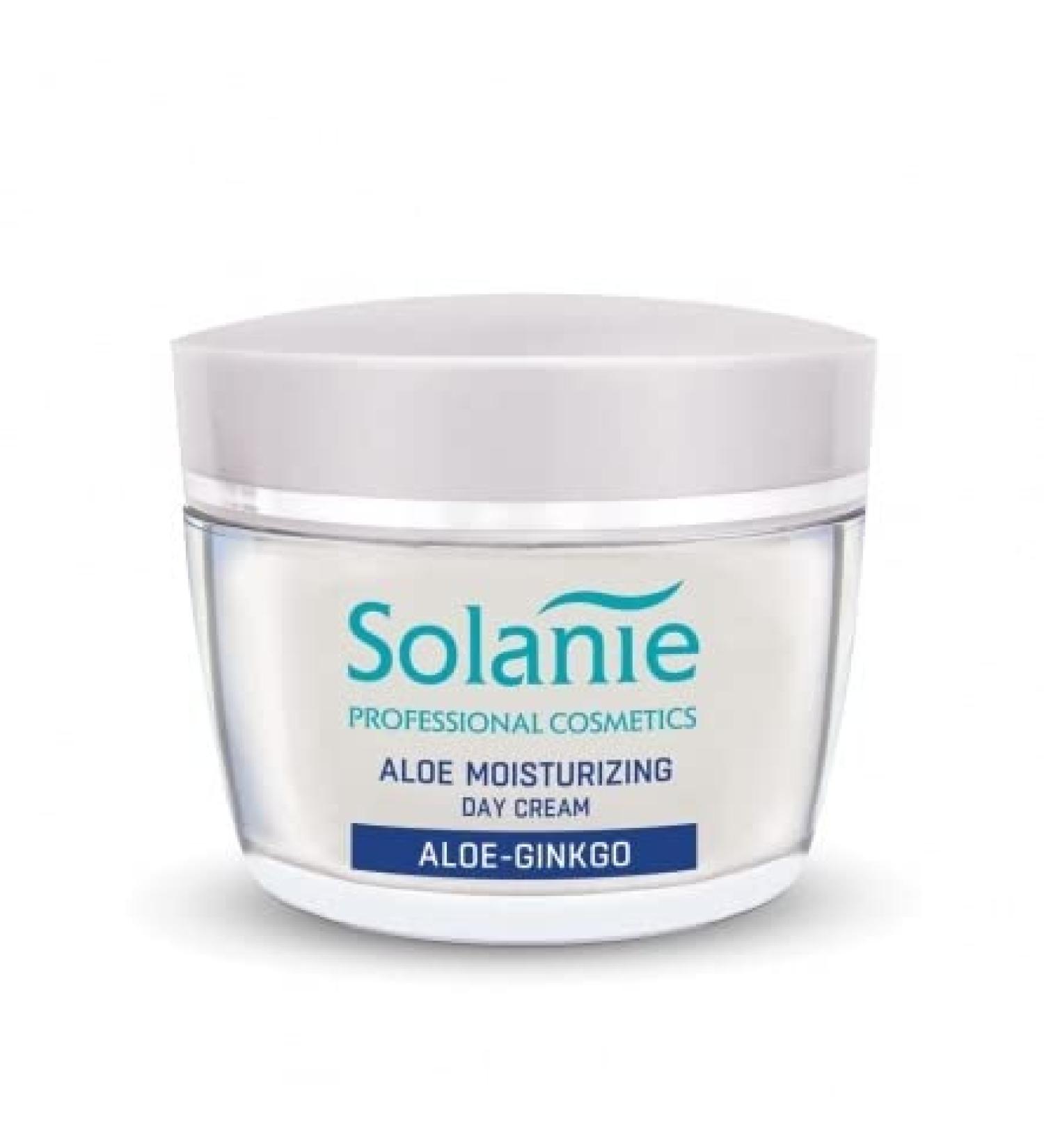 Aloe Ginkgo Moisturizing Day Cream - 50ml - Hydrating and Protective Formula - Made in Europe Aloe Moisturizing Day Cream 50ml 1.69 Fl Oz (Pack of 1)