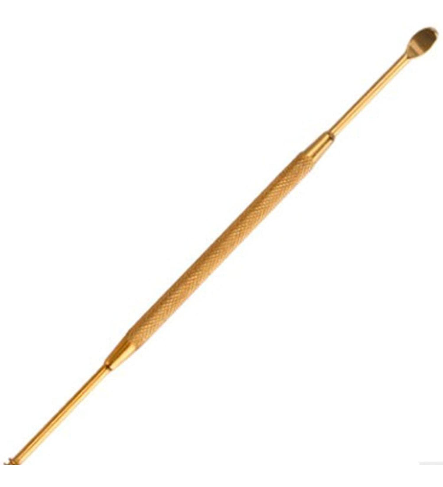 MinLia Ear Spoon Beauty Tool - Ear Curette Remover and Cleaner, Gold Finish - Buy Online on GoSupps.com