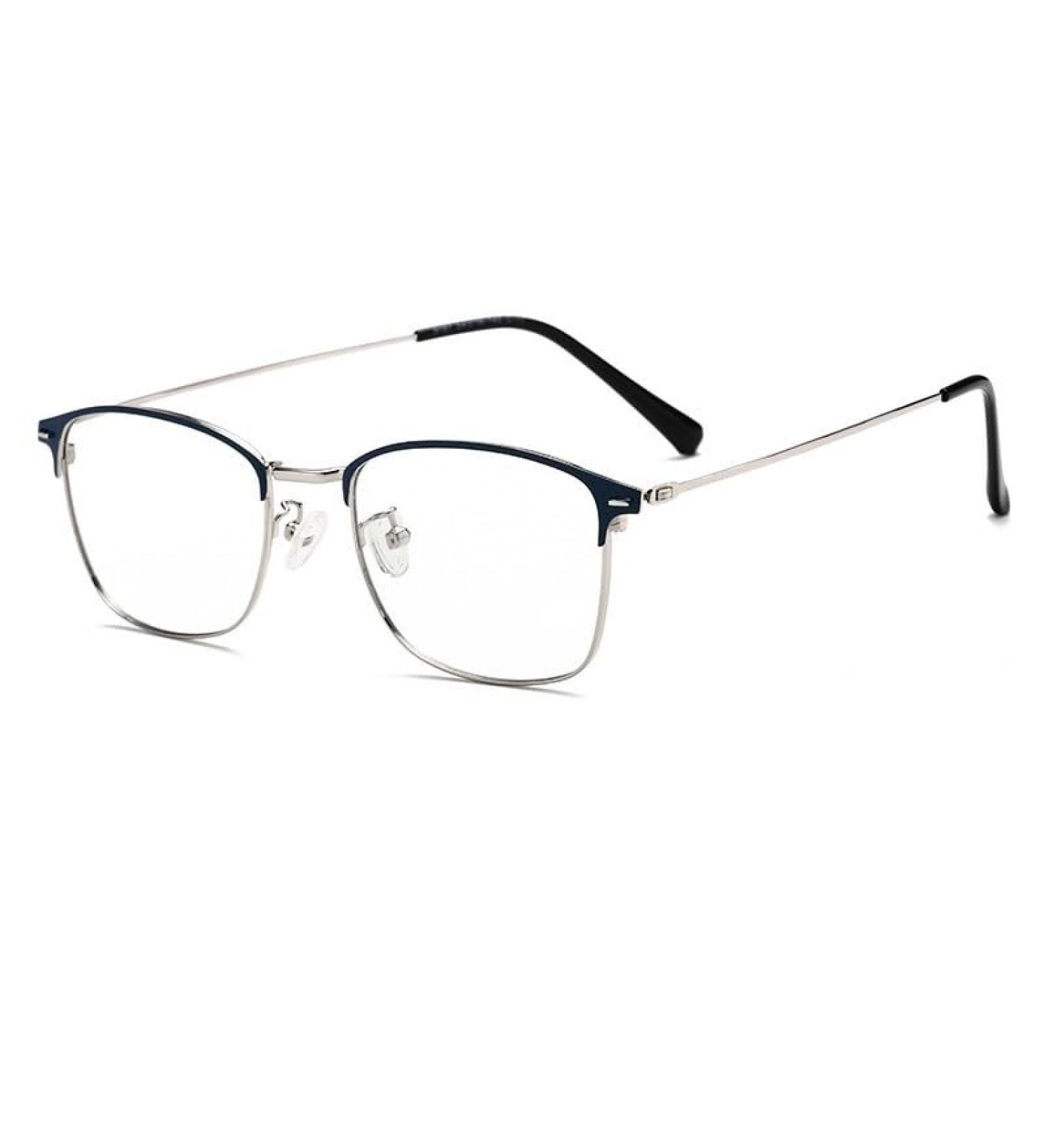 Trendy Anti Eye Strain Eyeglasses - Blue Light Blocking Computer Readers +100 C4 - Buy Online on GoSupps.com