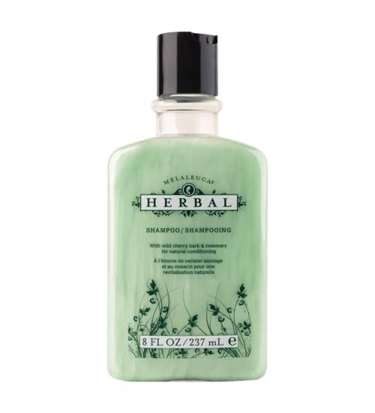 Melaleuca Herbal Shampoo 237ml (8 oz) Conditioning shampoo made with cherry bark & rosemary