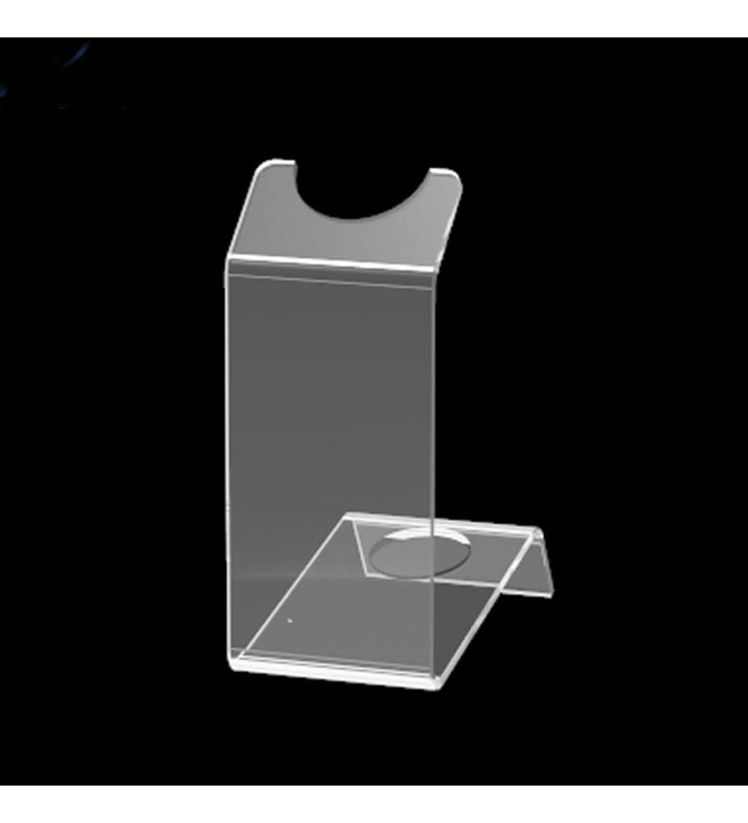 Clear Acrylic Shaver Display Stand & Shaving Brush Holder - Home Bathroom Accessories - Buy Online on GoSupps.com
