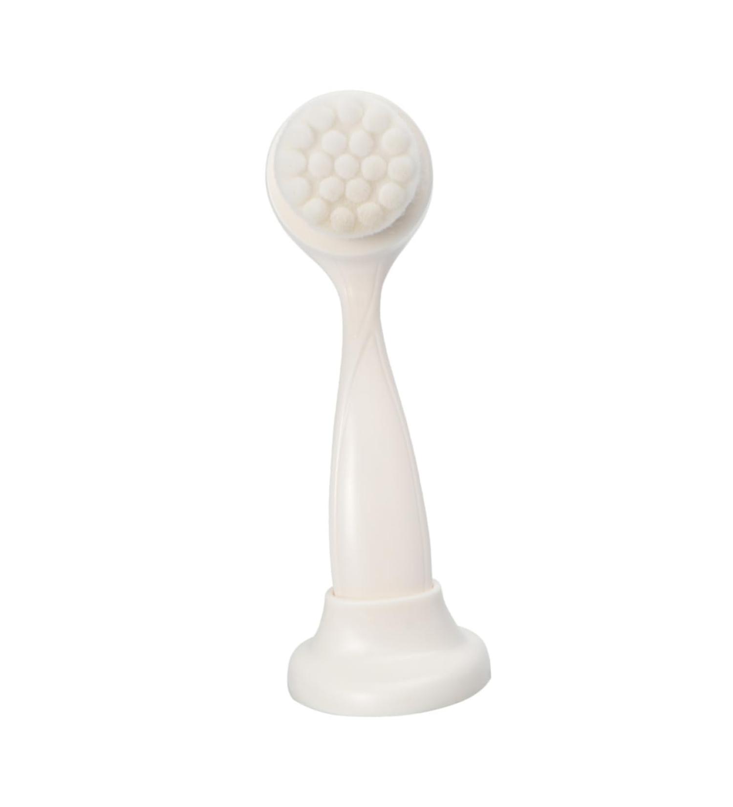 HAPINARY 1pc Face Brush Face Soap Brush Silicone Brush Facial Brush Handhled Face Skincare Removal Brush Hand Held Face Makeup Remover Brush Deep Cleaning Fiber White Beauty Tools - Buy Online on GoSupps.com