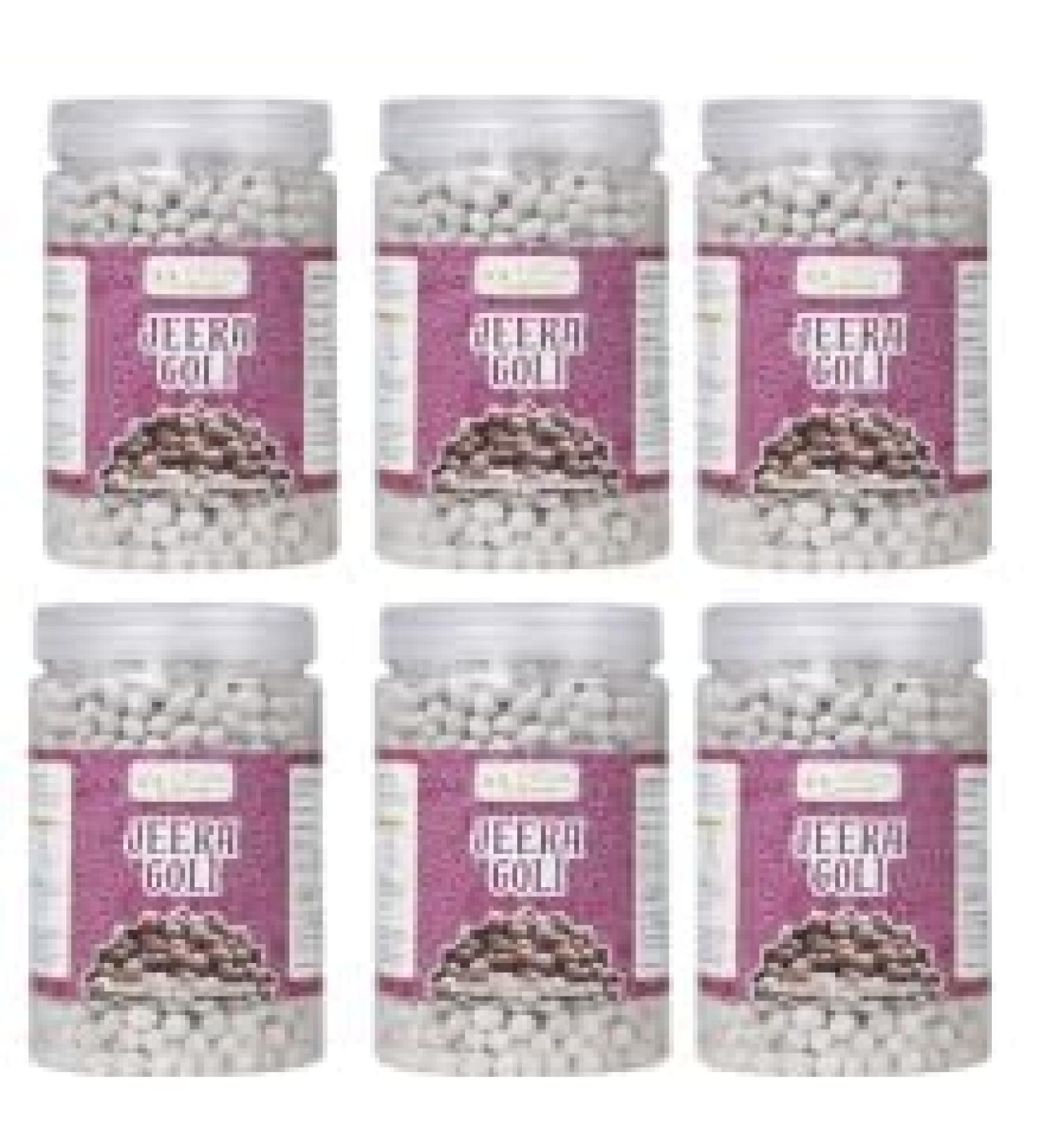 J J Crunch N Munch Cumin Candy (Jeera Goli) 350 GM Digestive Mouth Freshener Hygienically Packed Traditional Pachak Tasty Mouthfresheners After-Meal Snack Dry Mukhwas (6) - Buy Online on GoSupps.com
