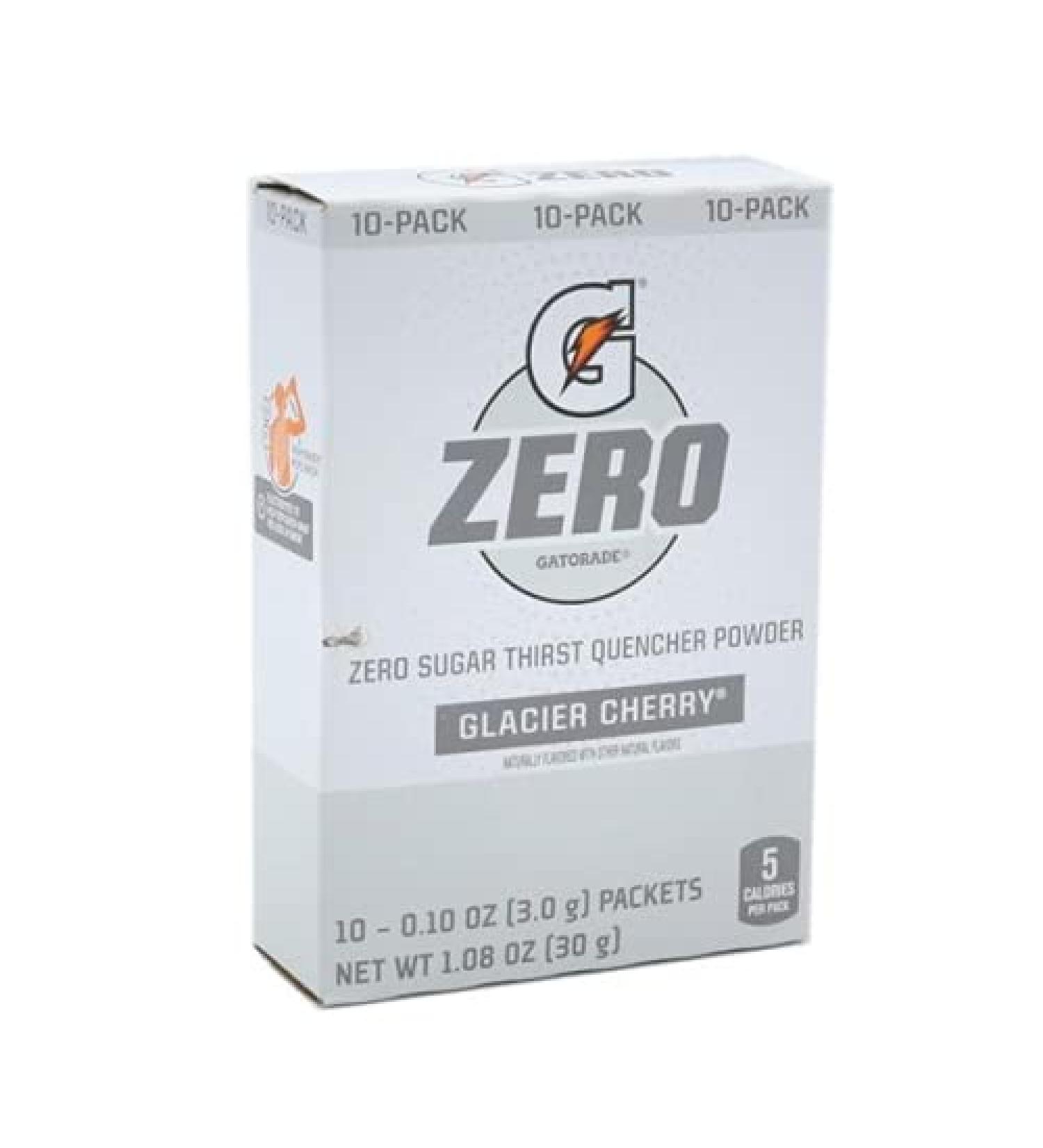 Gatorade Powder Sticks (G Zero Glacier Cherry) - Buy Online on GoSupps.com