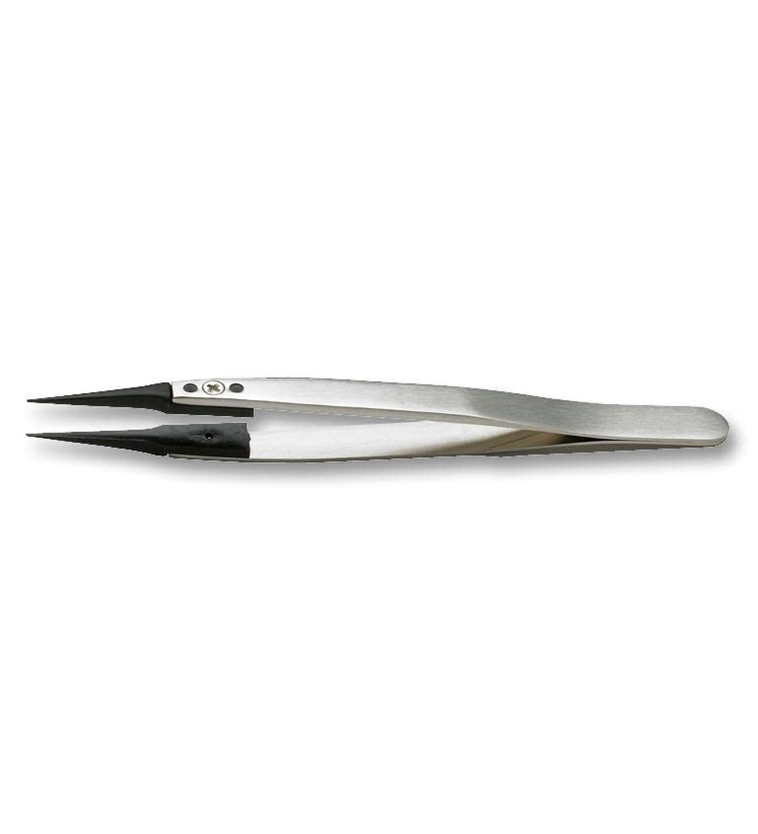 Tweezers carbon fiber interchangeable tips tweezers and replacement tips 1 piece | 5CFR.SA