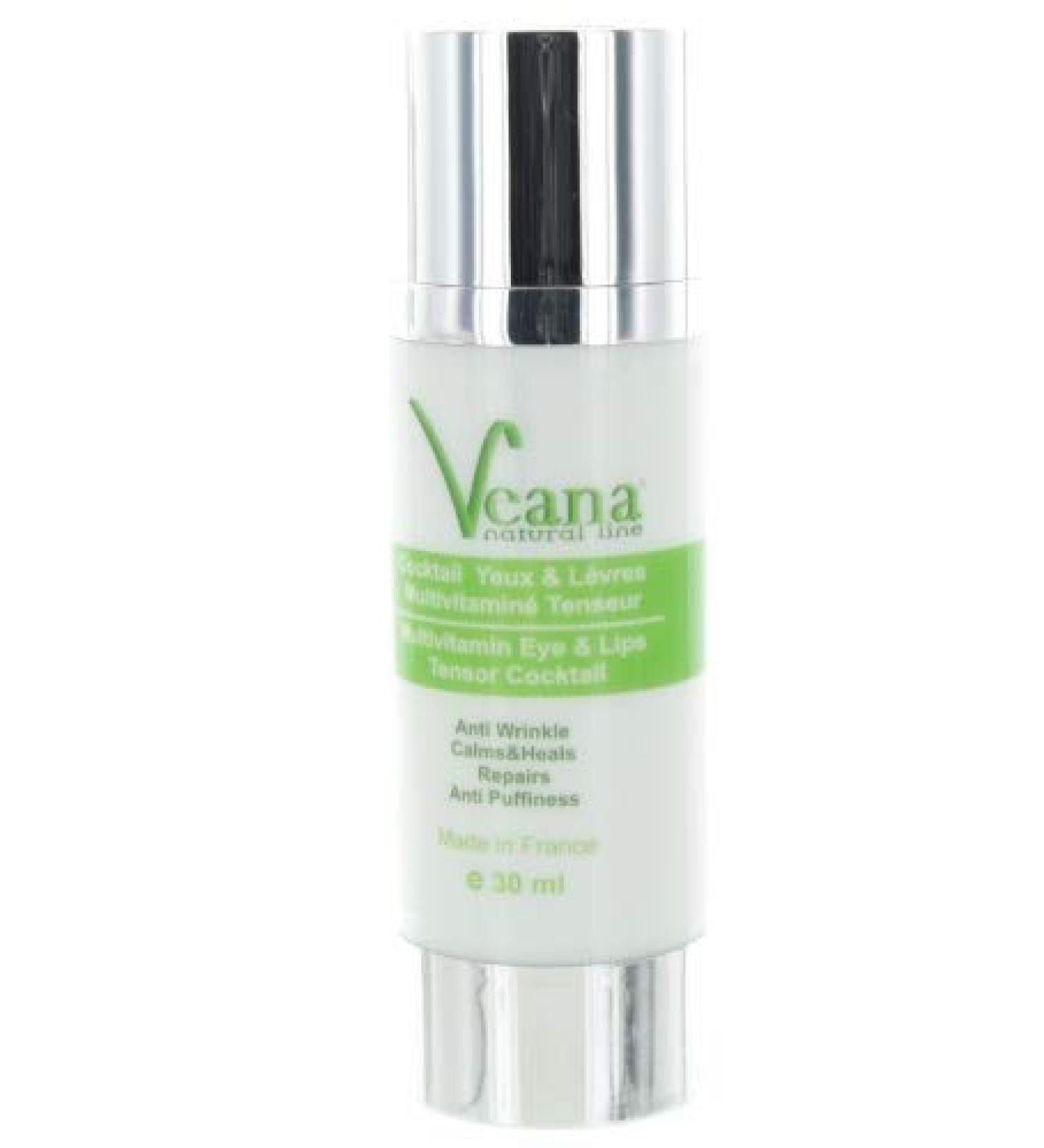 Eye & Lip Tensor Cocktail (30ml) - 2in1 Anti-Wrinkle Formula with Hyaluron & Collagen for Youthful Skin | Eight Active Ingredients - Buy Online on GoSupps.com