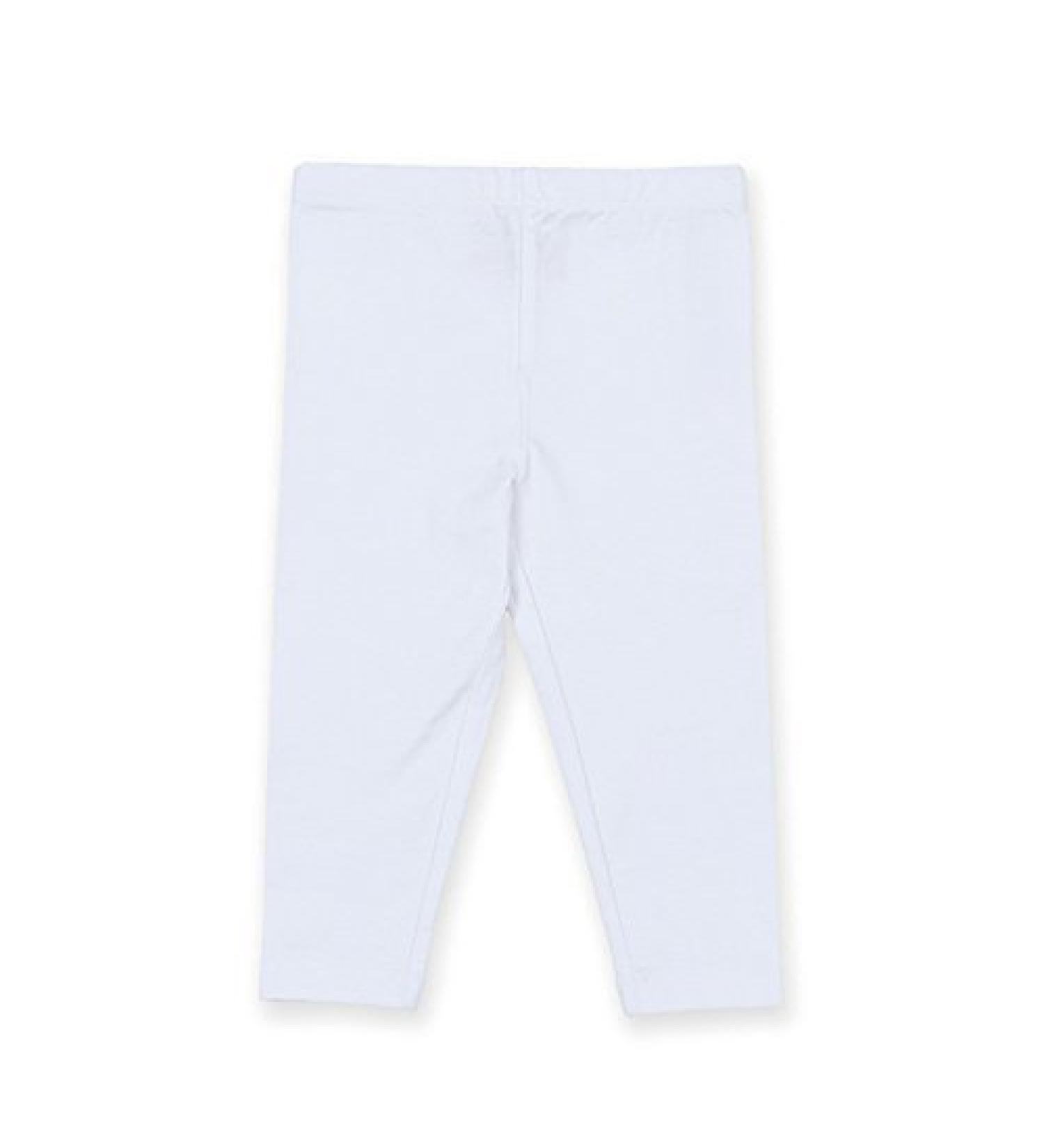 Larkwood Baby Leggings - White - 18-24 Months