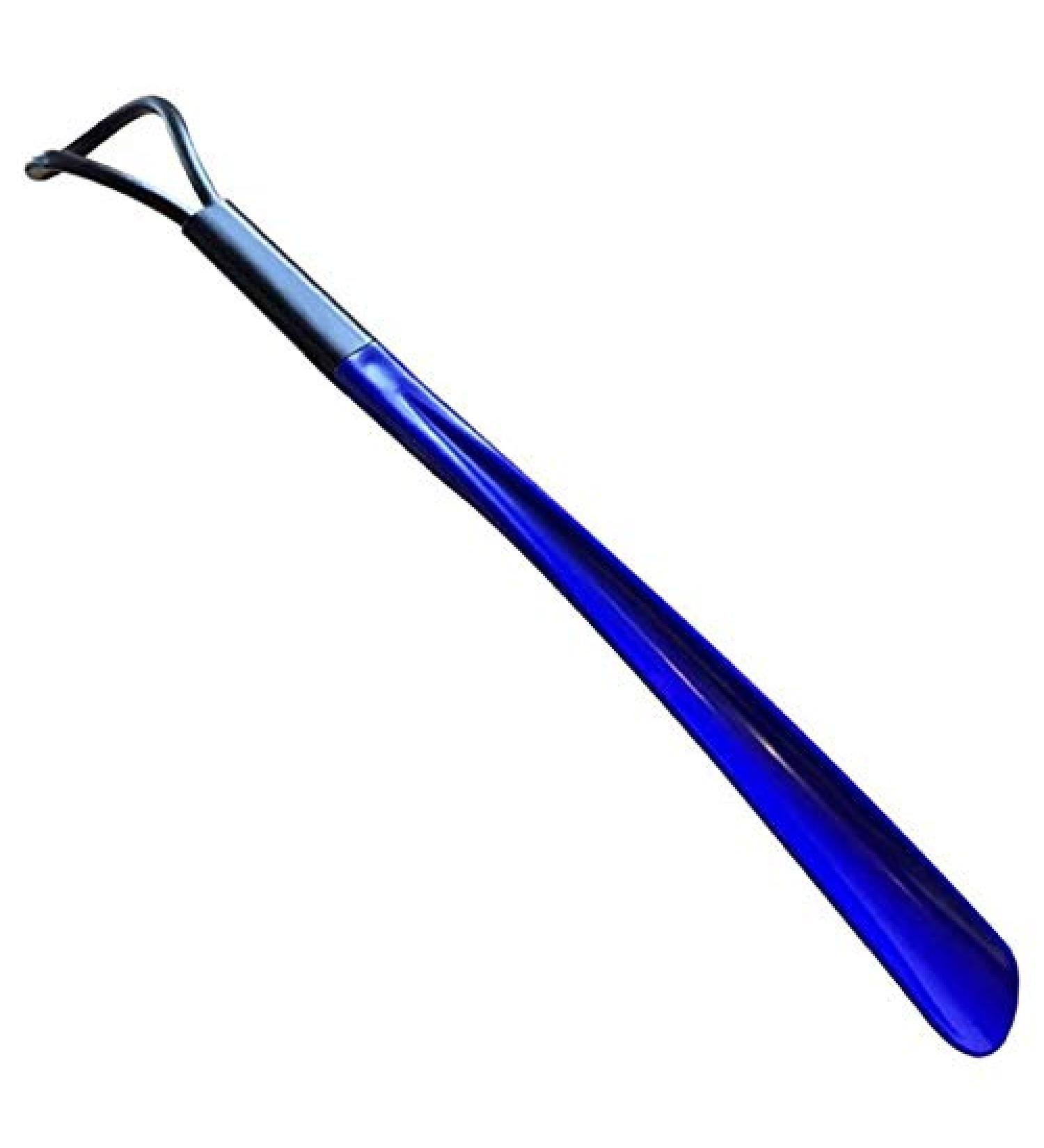 Ginkgo Long Handled Shoe Horn in Blue | Easy Shoe Horn for Comfort and Convenience - Buy Online on GoSupps.com