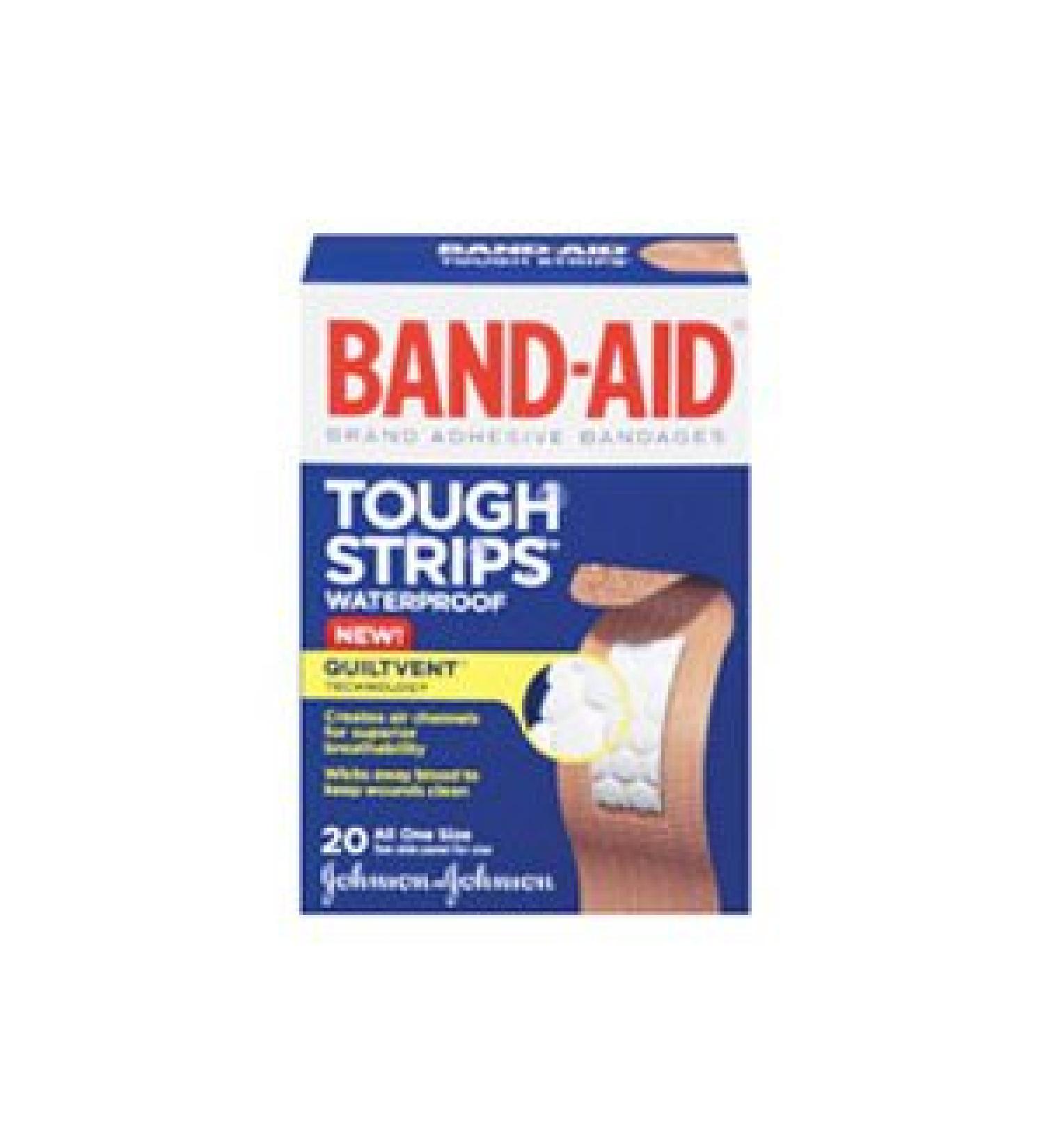 Band-Aid Tough Strips