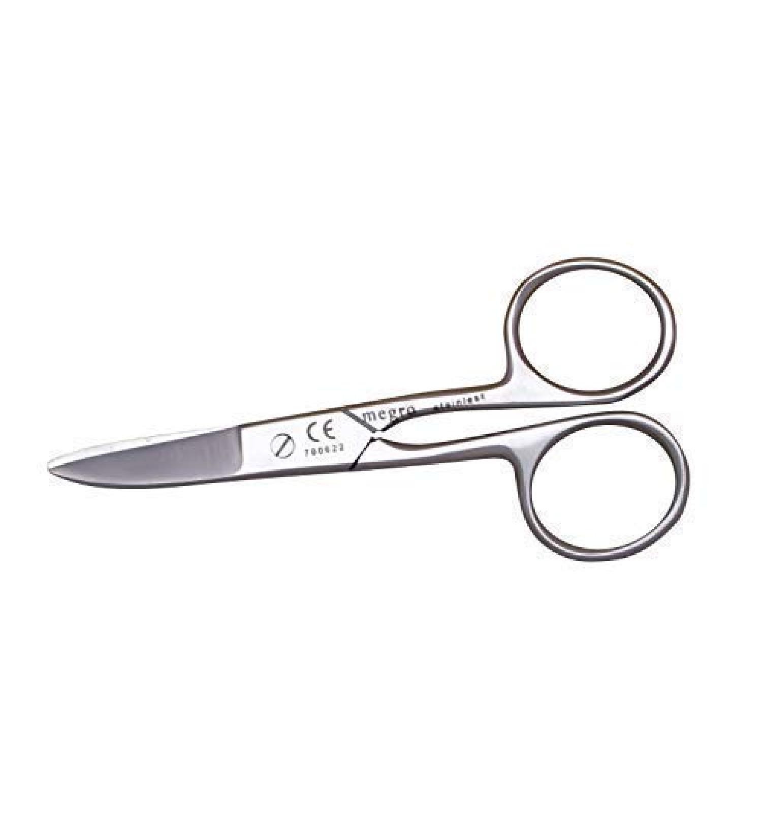 Buy Megro 10 cm Nail Scissors - Curved Steel CE Standard | International Shipping Available - Buy Online on GoSupps.com
