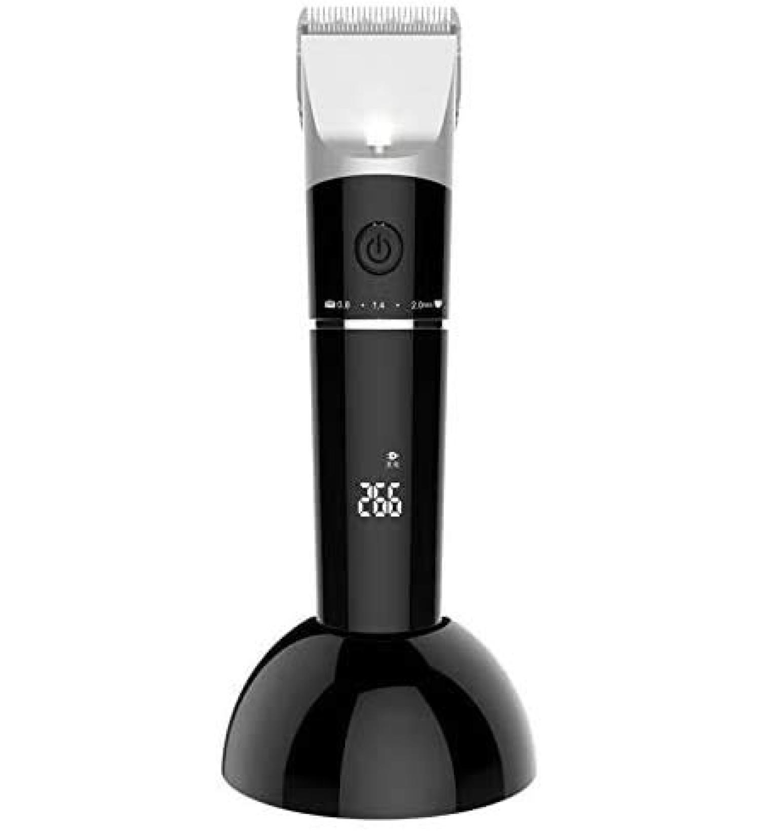 Professional Cordless Hair Clipper - Easy Hair Trimmer for Men Beard Mustache & Body Grooming - Silent Charging & Grooming Kit - Buy Online on GoSupps.com