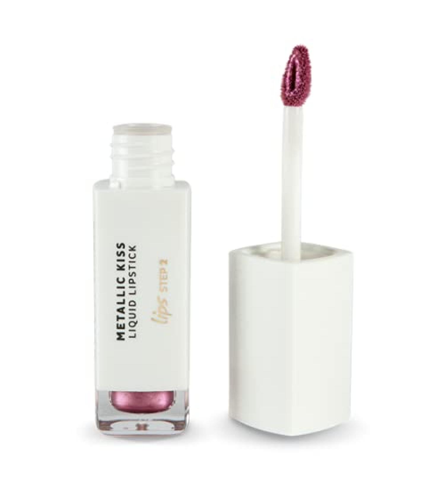 Andreia Andreia Professional Make Up - Lips - Metallic Kiss Liquid Lipstick - 05 Pinky Promise