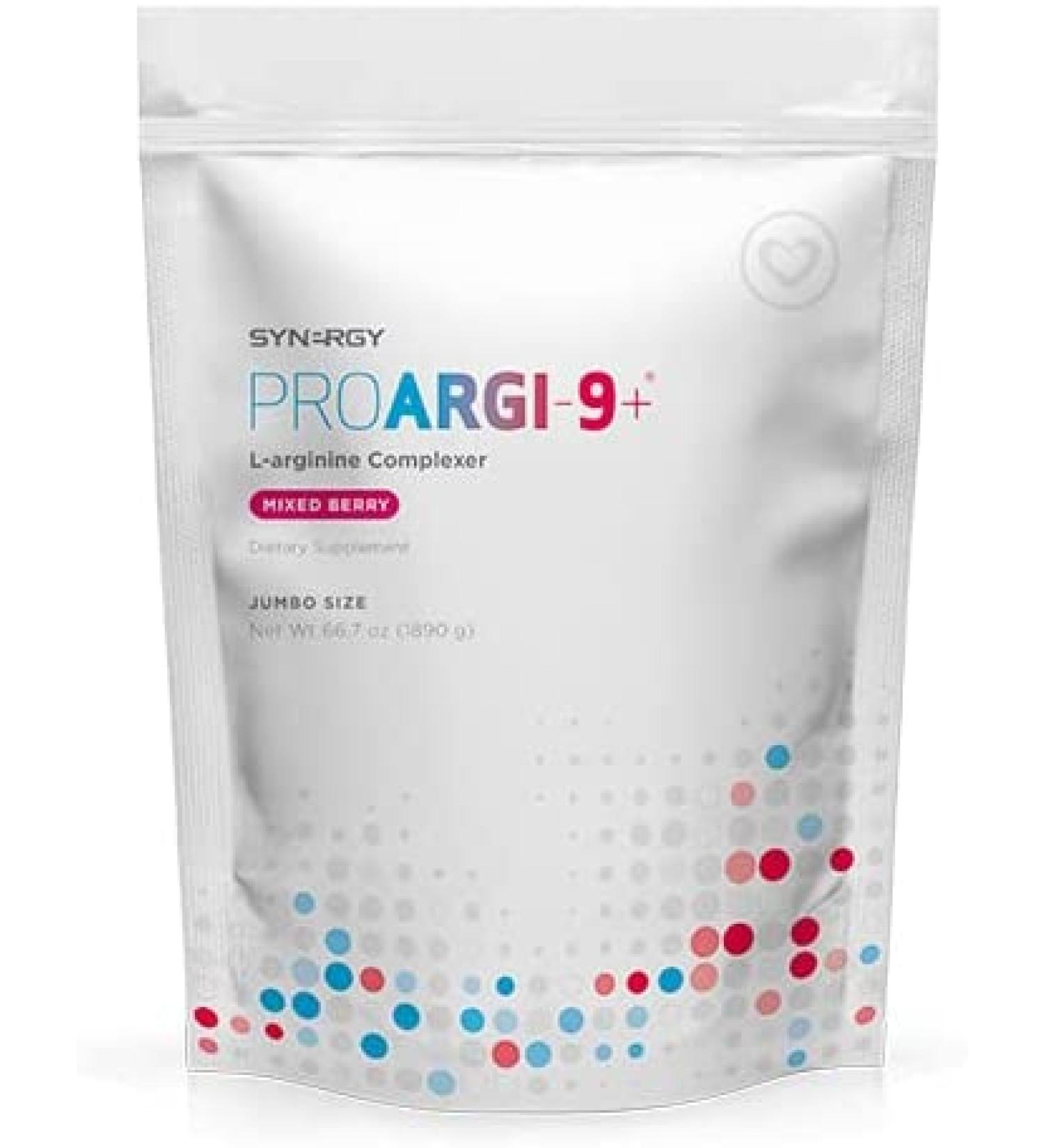 Synergy ProArgi-9 Plus L-Arginine Complexer Dietary Supplement - Mixed Berry Jumbo - 66.7 Oz - 4.16 lb - Buy Online on GoSupps.com