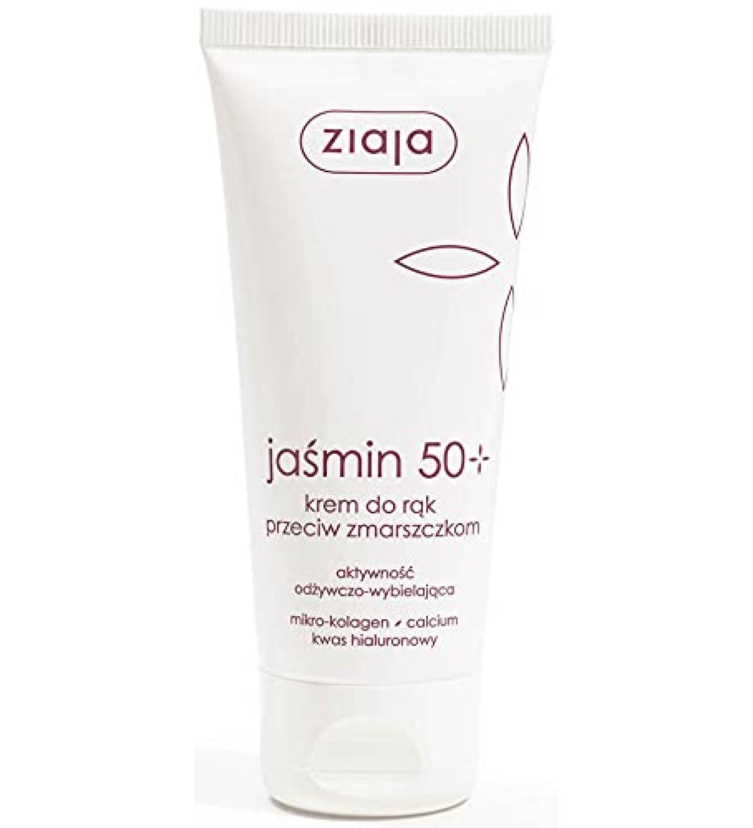 ZIAJA JASMINE 50+ ANTI-WRINKLE HAND CREAM 50 ml