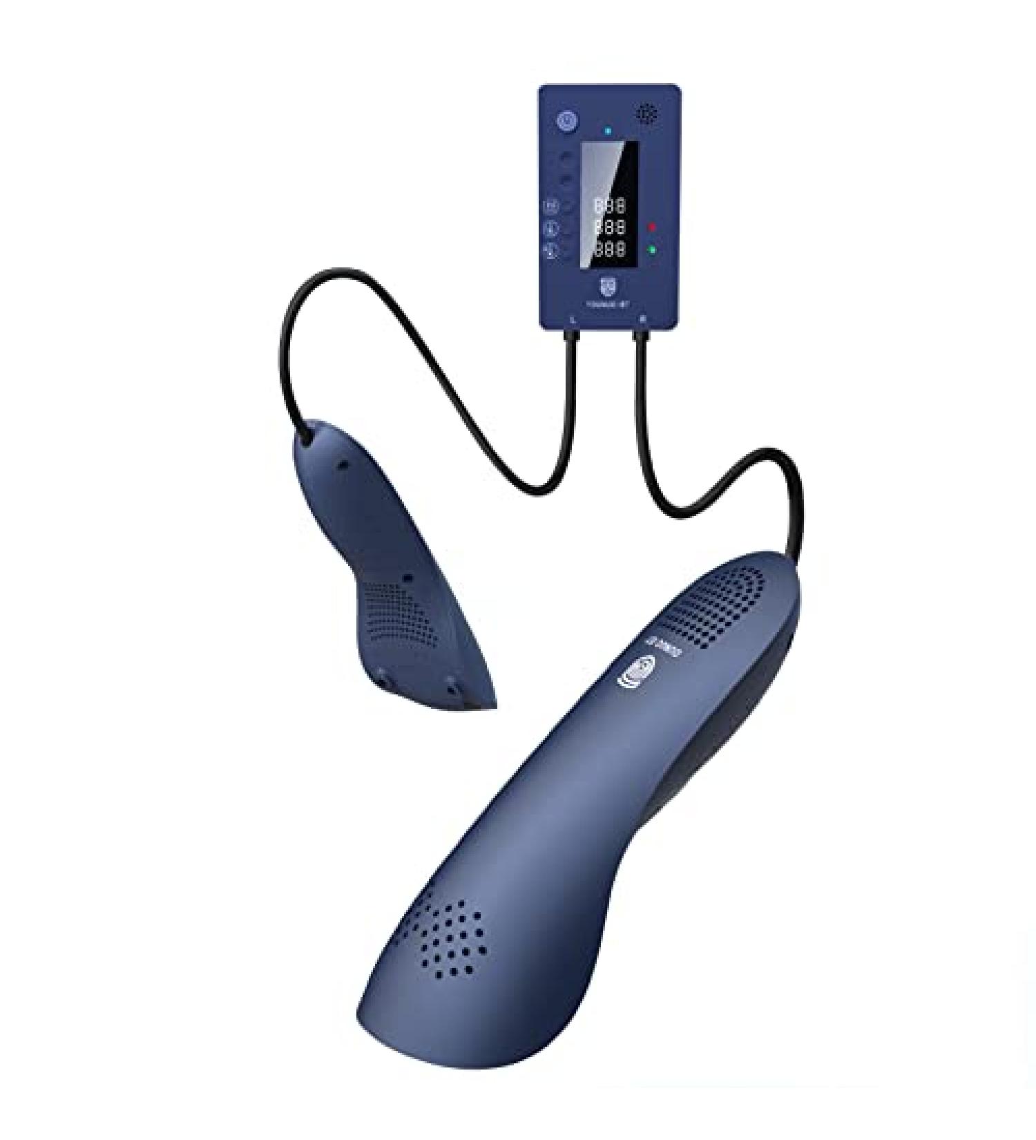 YOUNUO Electric Boot Dryer - Portable Constant Temperature Shoe Dryer (Blue) - Buy Online on GoSupps.com