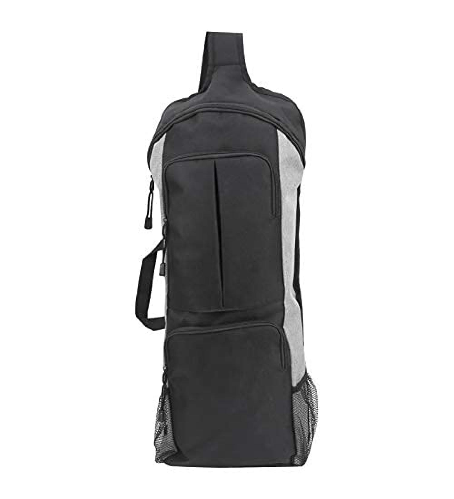 SALUTUYA Large Yoga Mat Bag with Mesh and Zipper Pockets for Women Men - Gym, Sport, Travel - Buy Online on GoSupps.com