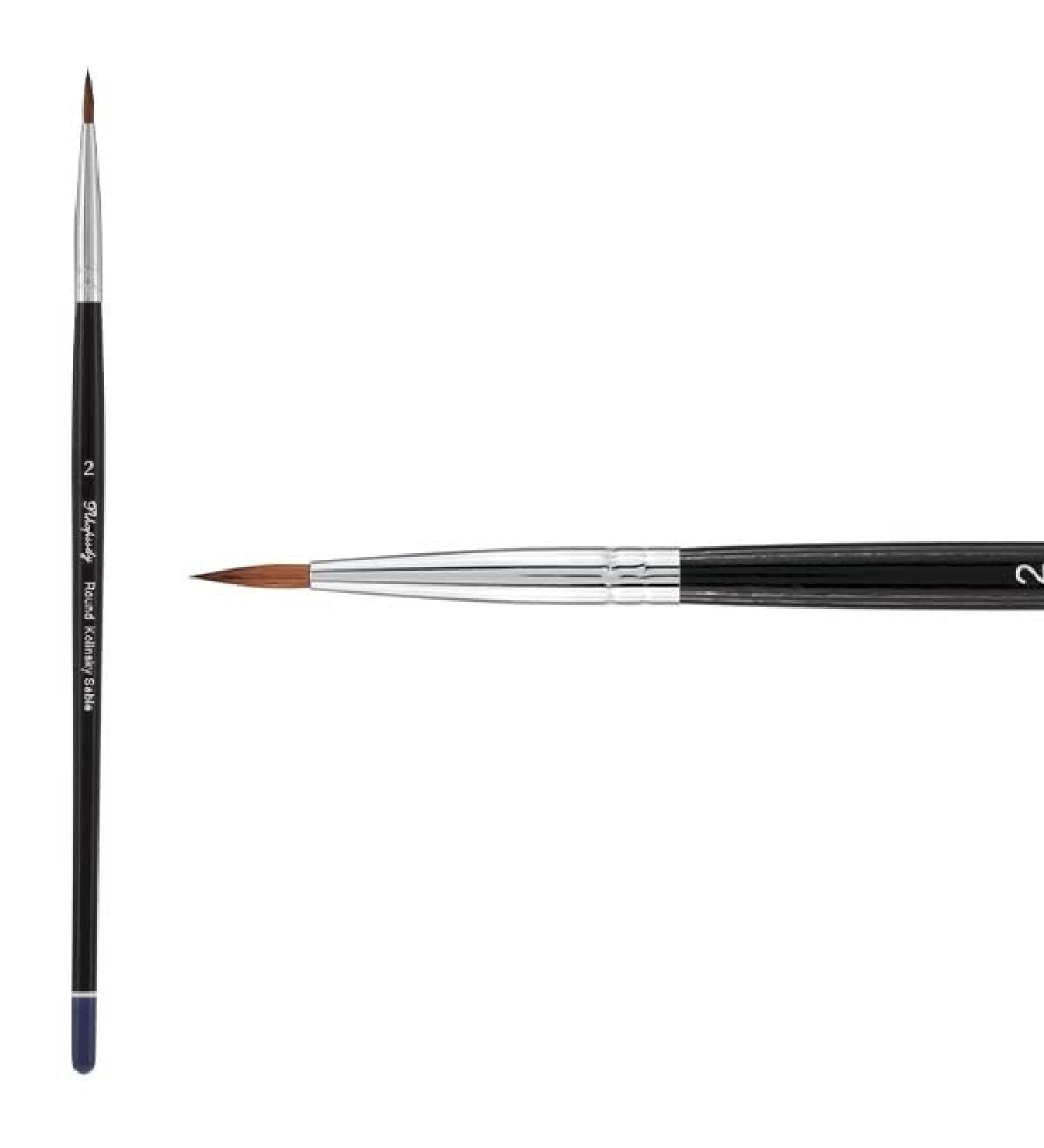 Creative Mark Rhapsody Kolinsky Sable Watercolor Paint Brush - Round 2 for Professional Artists - Buy Online on GoSupps.com