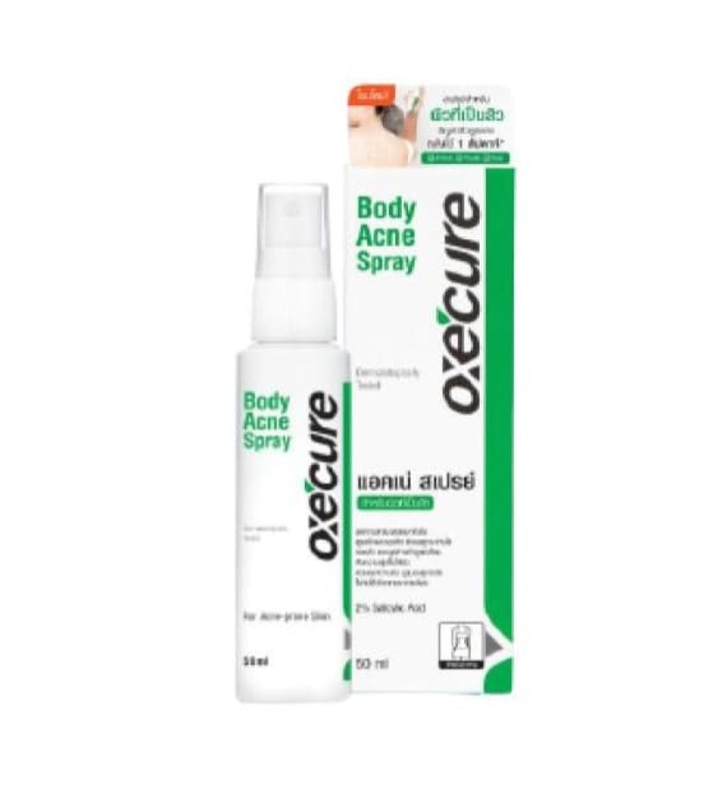 Oxe Cure Body Acne Spray 50 ml - Fast-Acting Treatment for Clear Skin | International Shipping Available - Buy Online on GoSupps.com