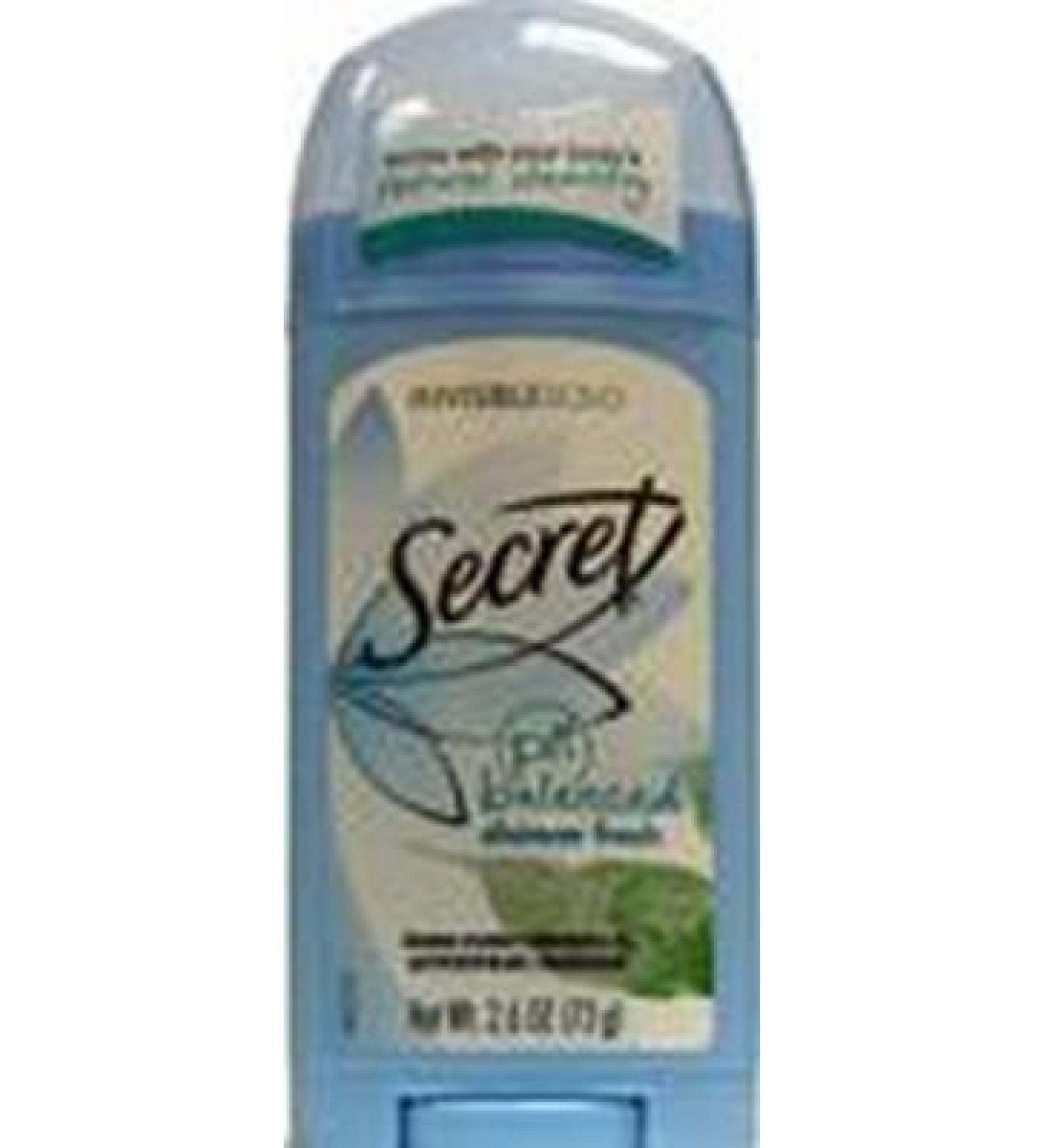 Secret Invisible Solid Shower Fresh 2.6 oz. (3-Pack) by Secret