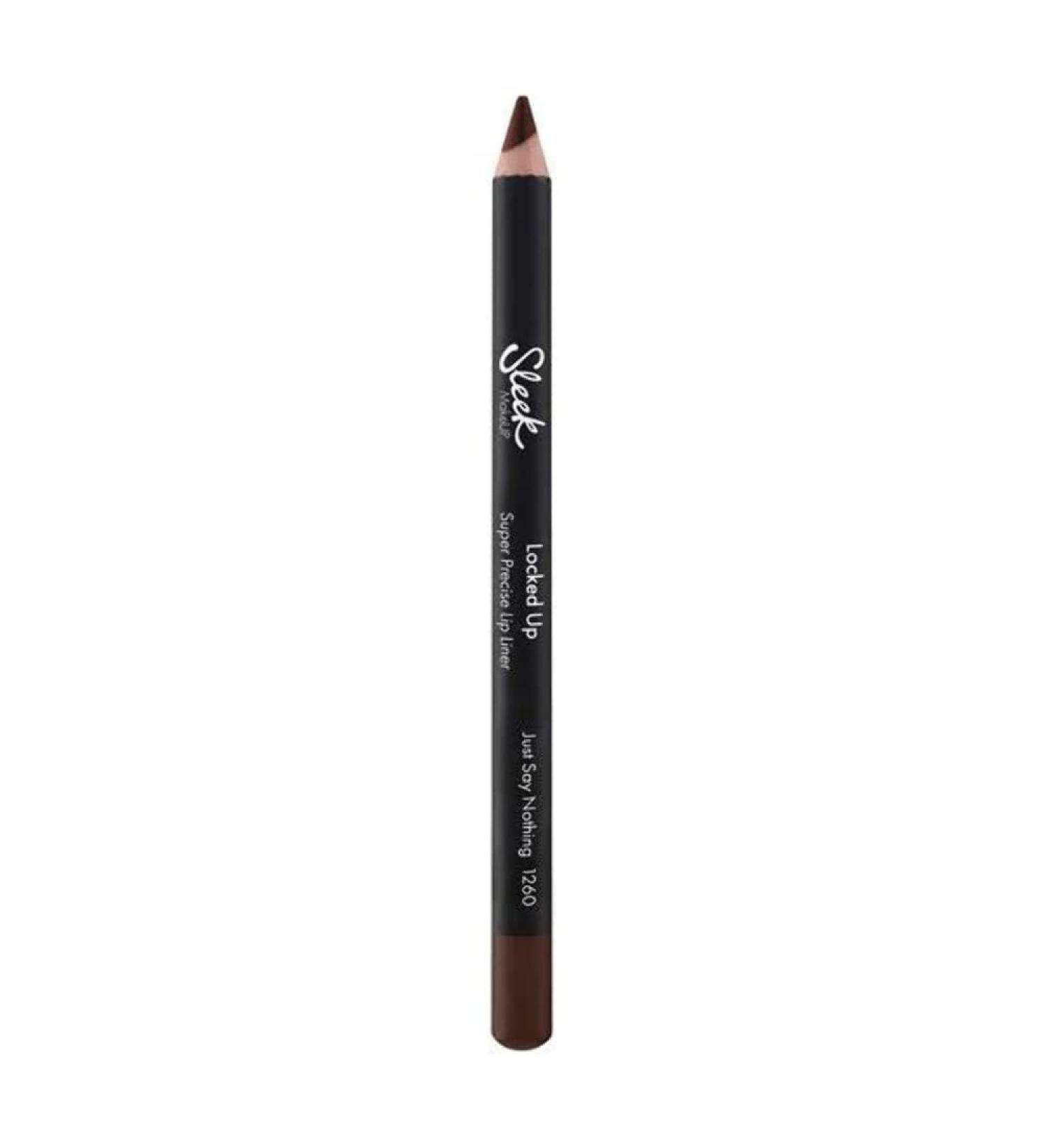 Sleek MakeUP Locked Up Super Precise Lip Liner - Dark Brown Just Say Nothing 1.79g - Buy Online on GoSupps.com
