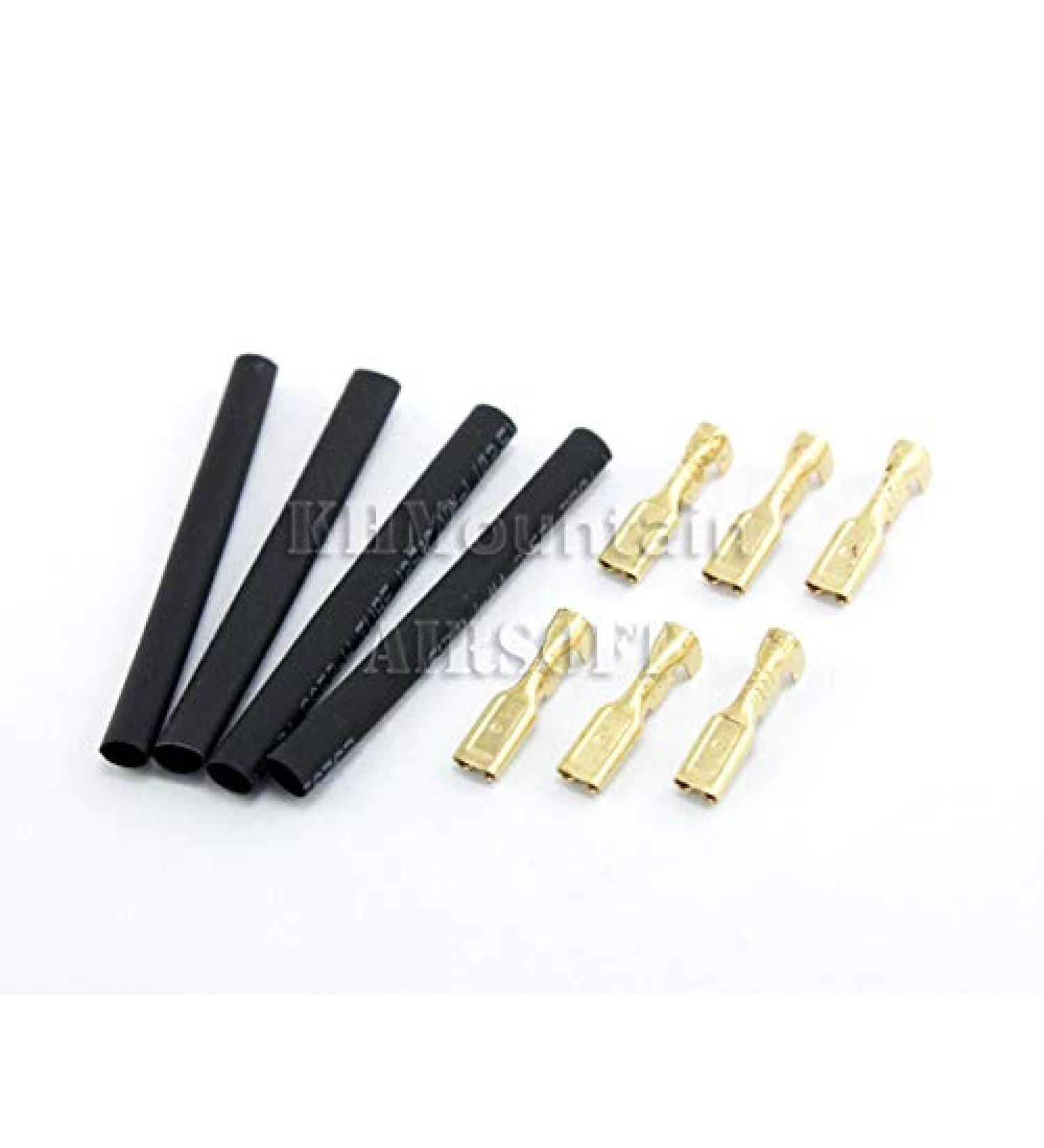 DREAM ARMY Airsoft Motor Connector Parts/Copper (6 pcs)