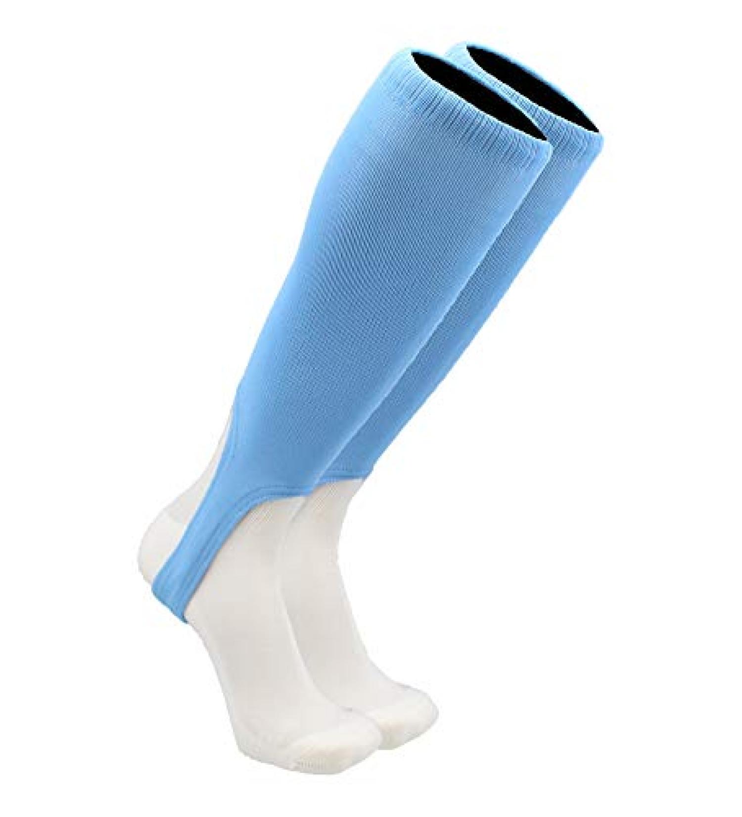 TCK Sports Solid Colors 7 Inch Baseball/Softball Stirrups - Columbia Blue Large - Buy Online on GoSupps.com