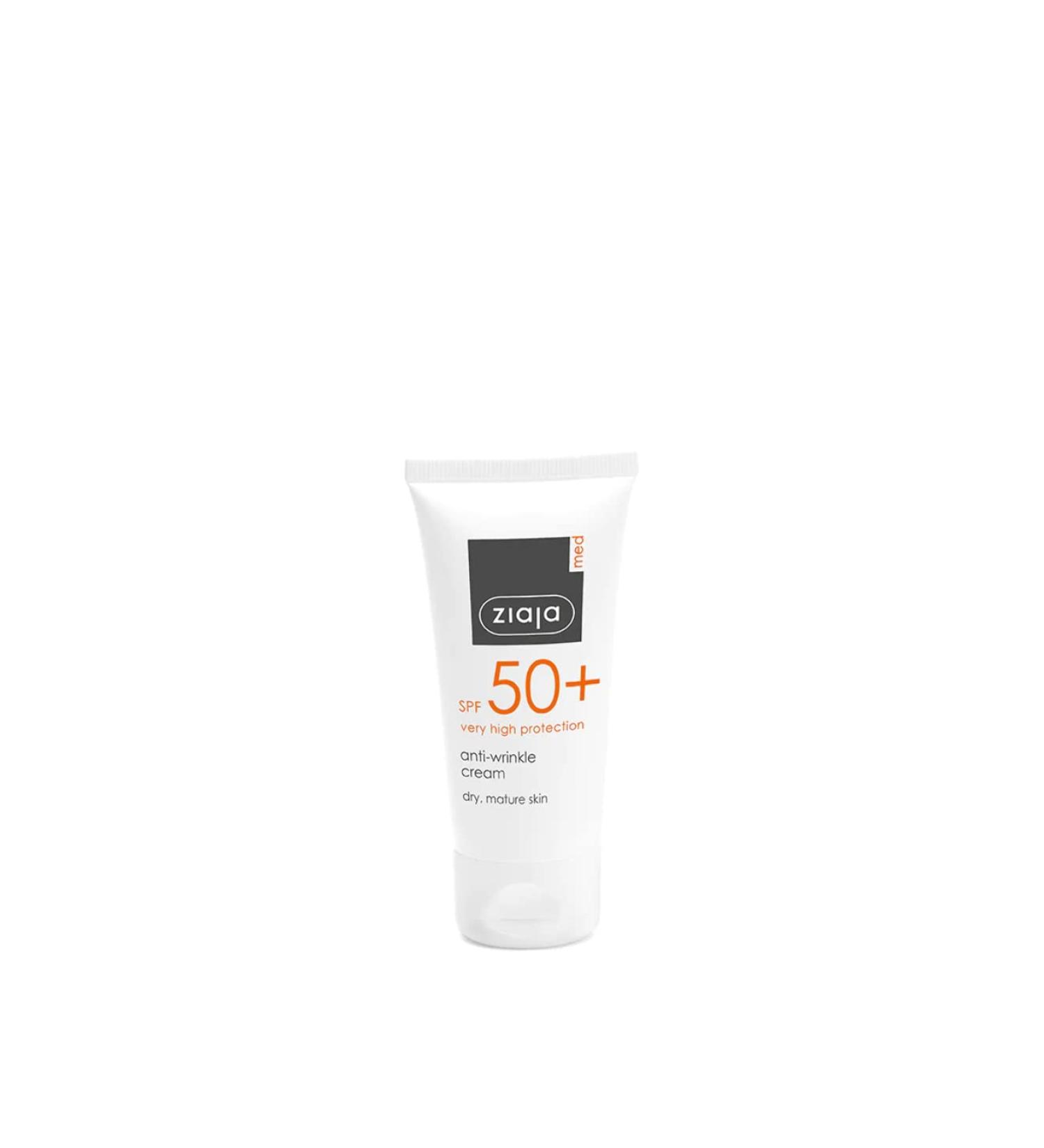 Ziaja Ziaja Med SPF 50+ Anti-Wrinkle Cream for Dry Mature Skin 50 ml