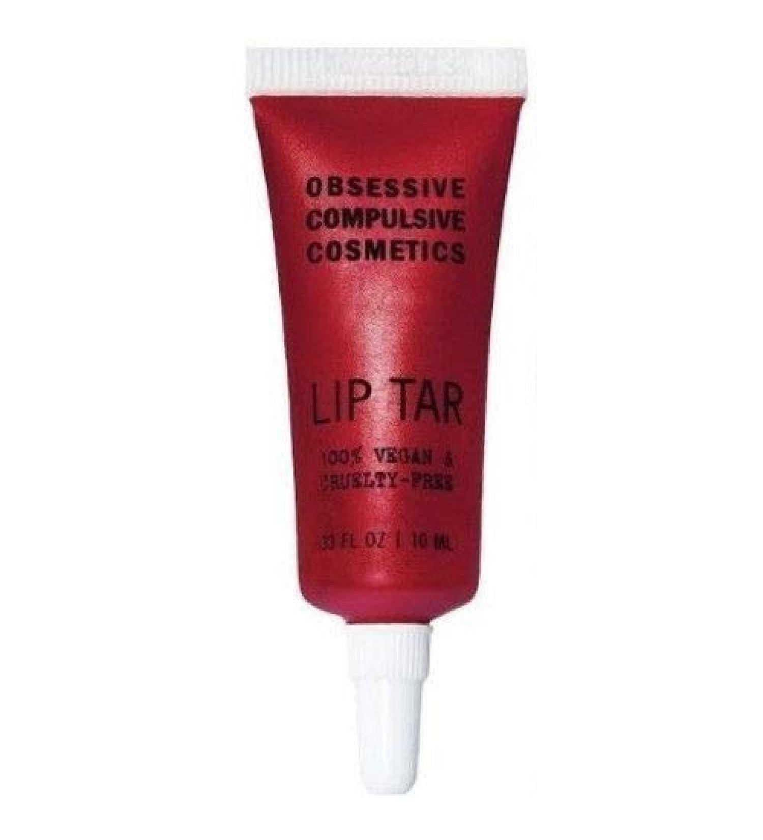 Obessive Compulsive Cosmetics OCC Lip Tar Metallic Role Play Red Without Brush