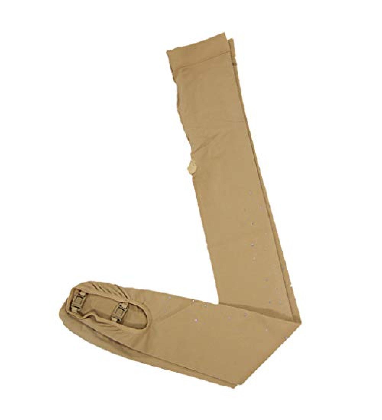 Menolana Ice Skating Tights Thermal Over Boots Footless Leggings Stocking Crystal Small - Stay Warm and Stylish on the Ice! - Buy Online on GoSupps.com