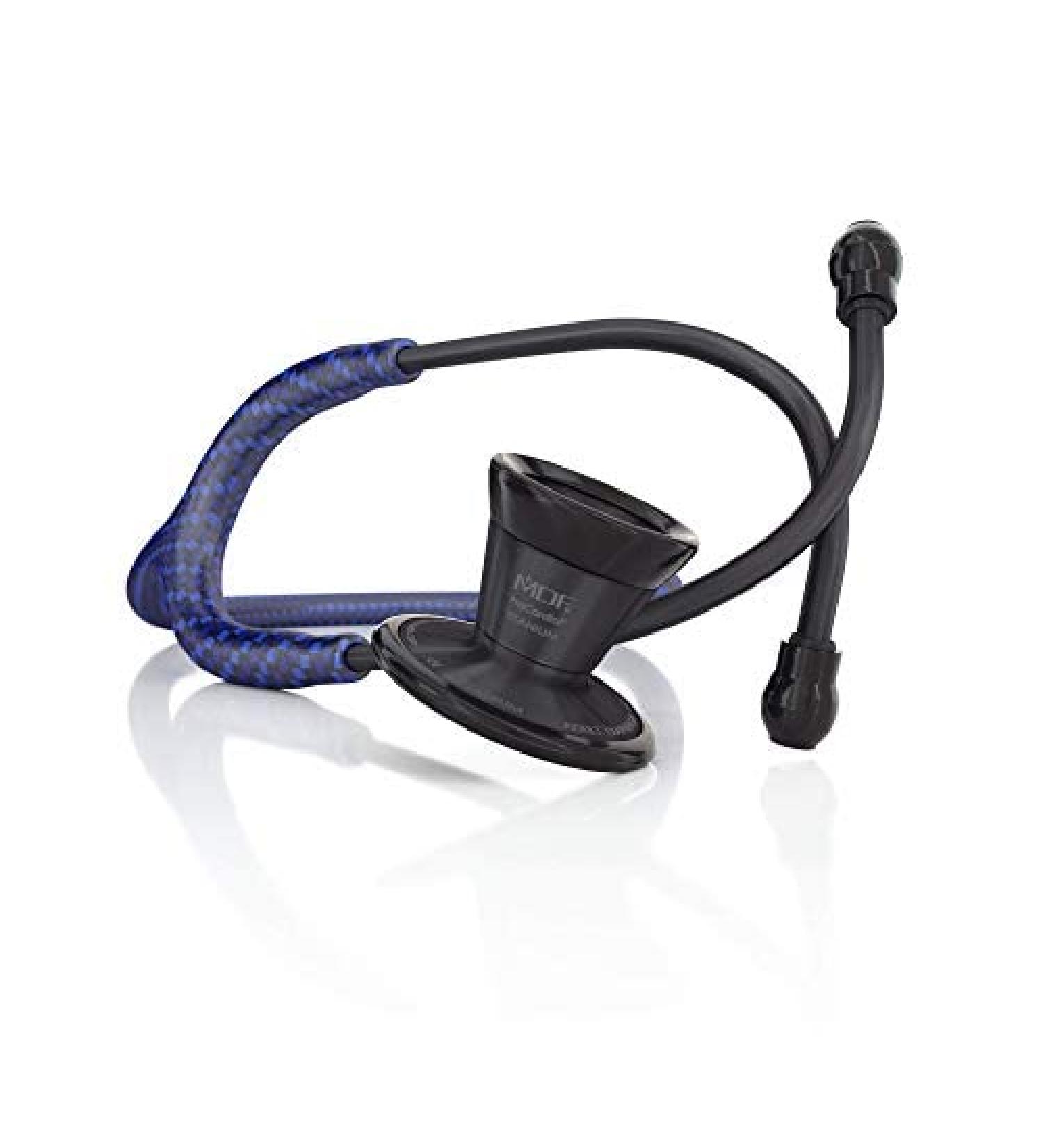 MDF Instruments Poseidon Blackout ProCardial Stethoscope - Lightweight Titanium Adult Dual Head Limited Edition | Shop Internationally - Buy Online on GoSupps.com