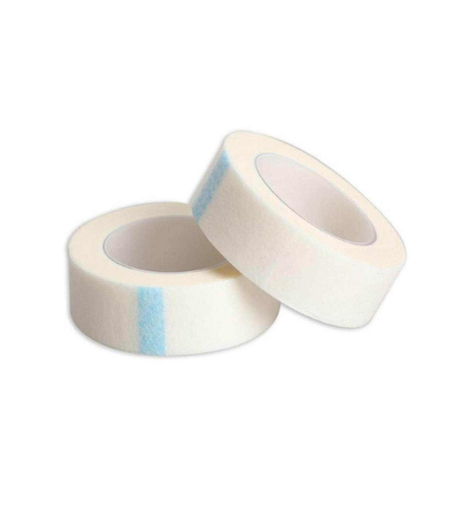 Buy Lash Tapes 5 Rolls - White Eyelash Tape for Sensitive Skin | Premium Adhesive Fabric for Eyelash Extensions - Buy Online on GoSupps.com
